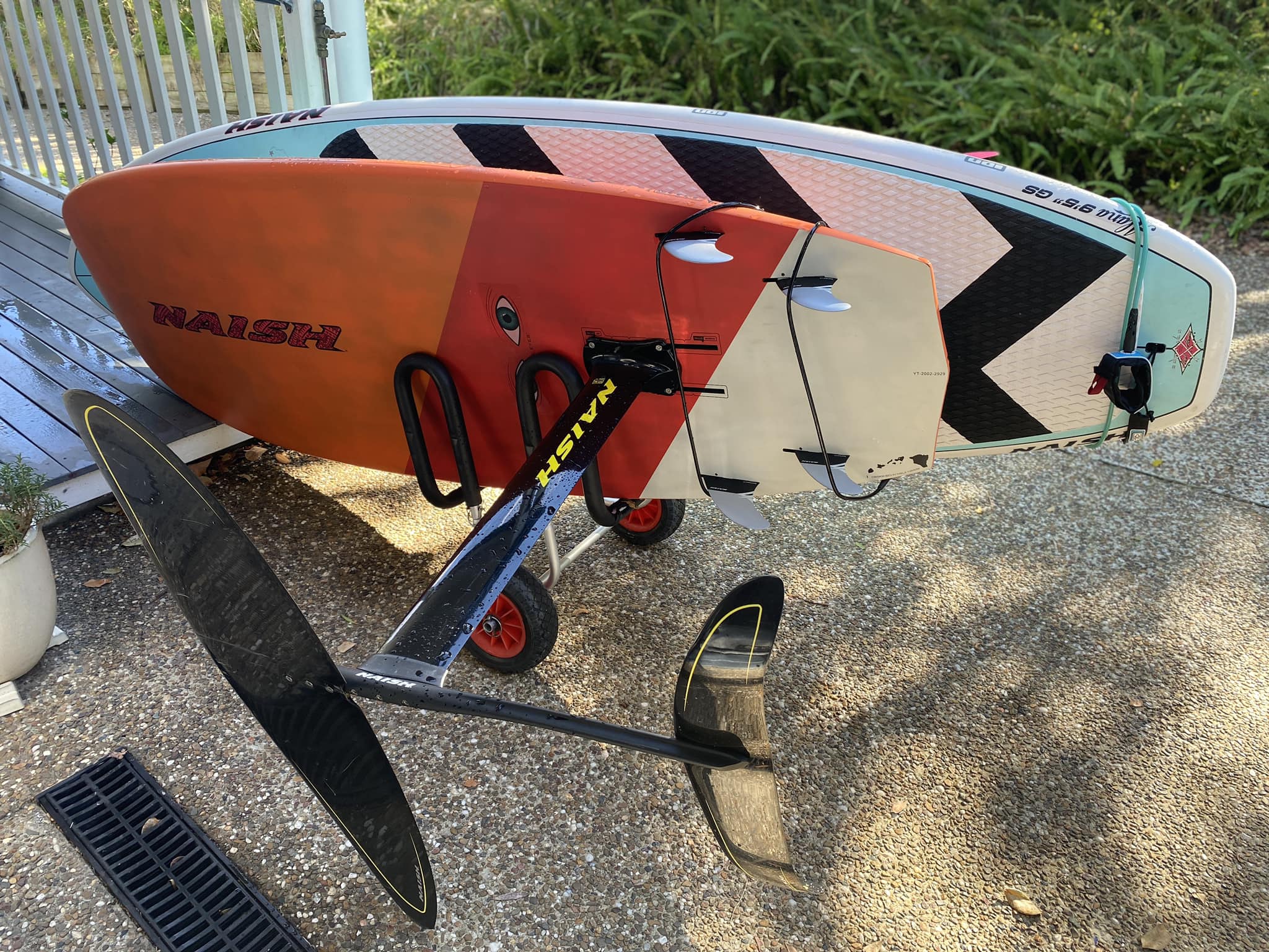 Naish hover carbon ultra 85L: it's my first low volume board (I'm