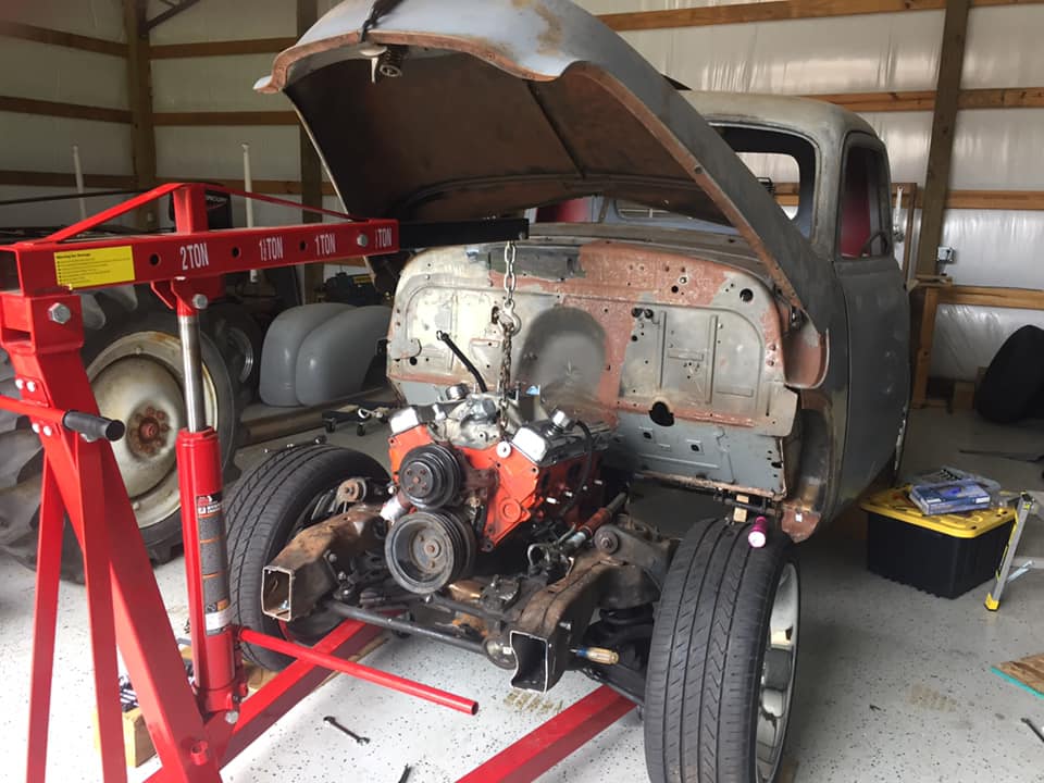 1950 Chevy Truck On S10 Frame