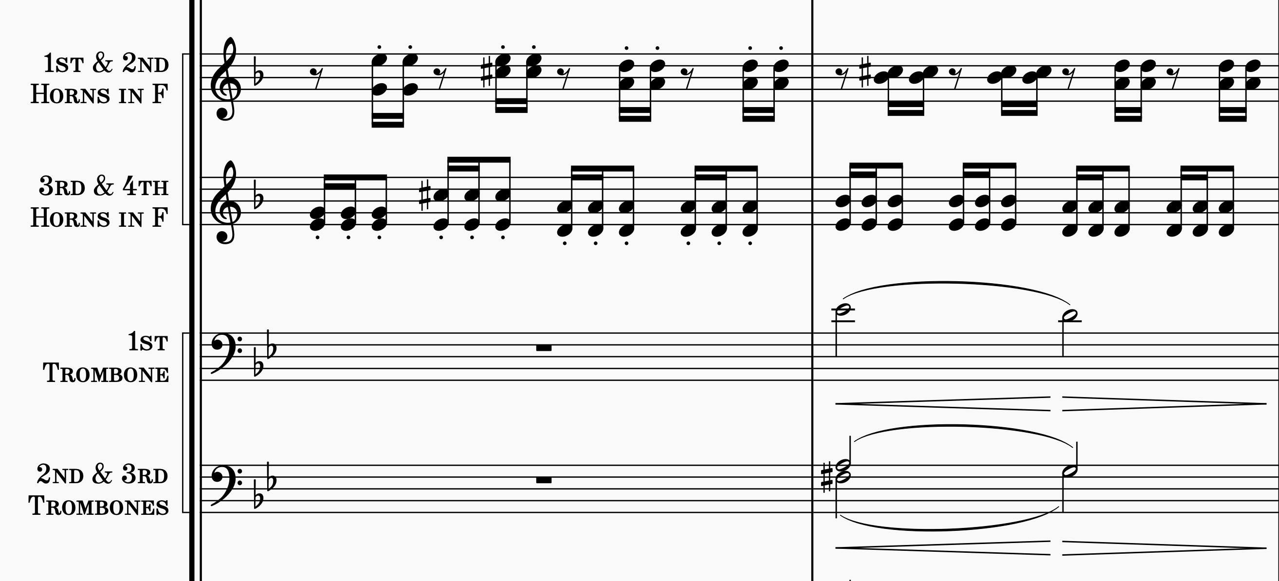 How to extract separate voices from a MuseScore band score