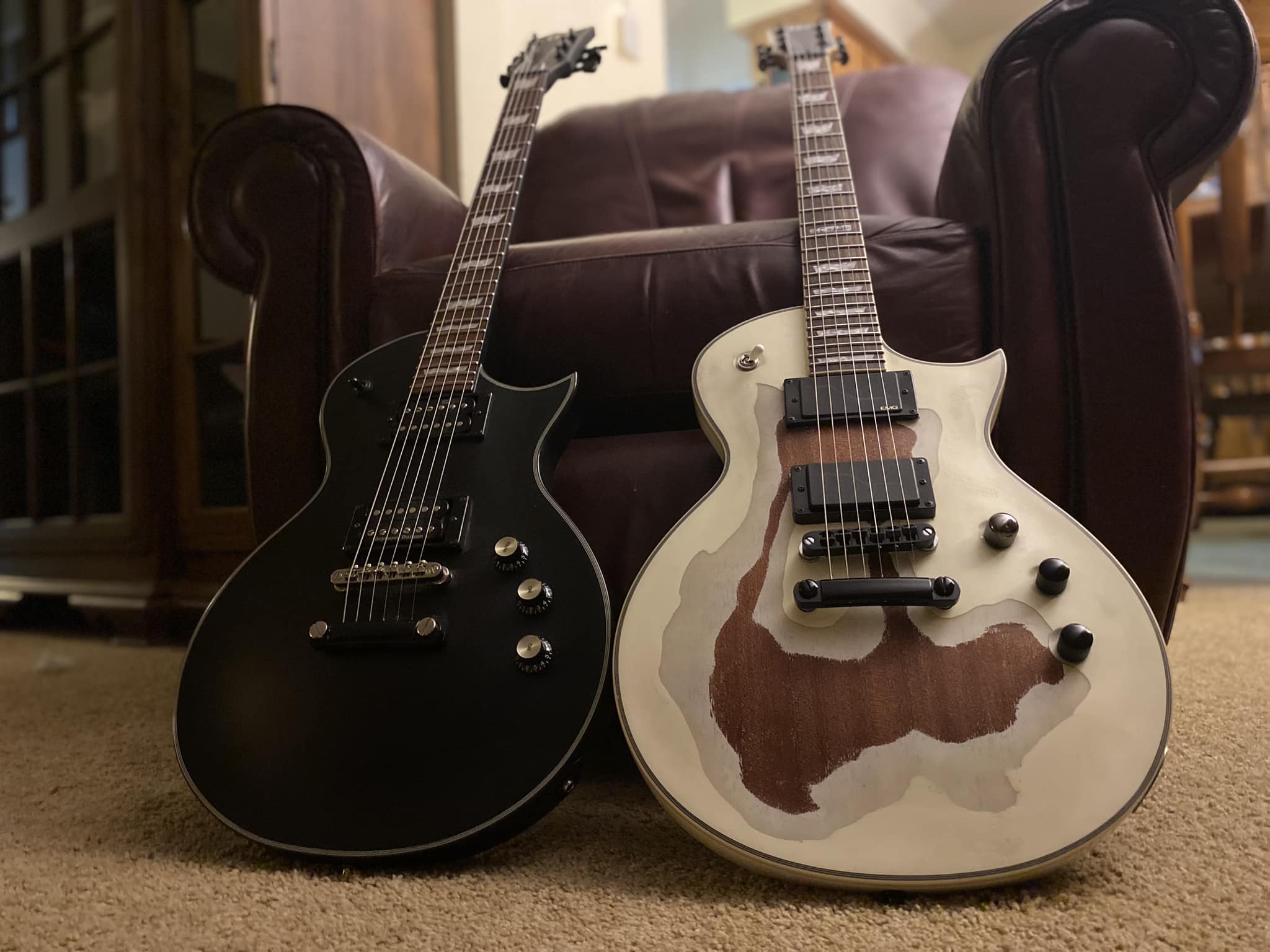 ギター EDWARDS by ESP My favorite guitar A swamp ash neck thru 27 fret ESP Edwards 🤘😁🤘