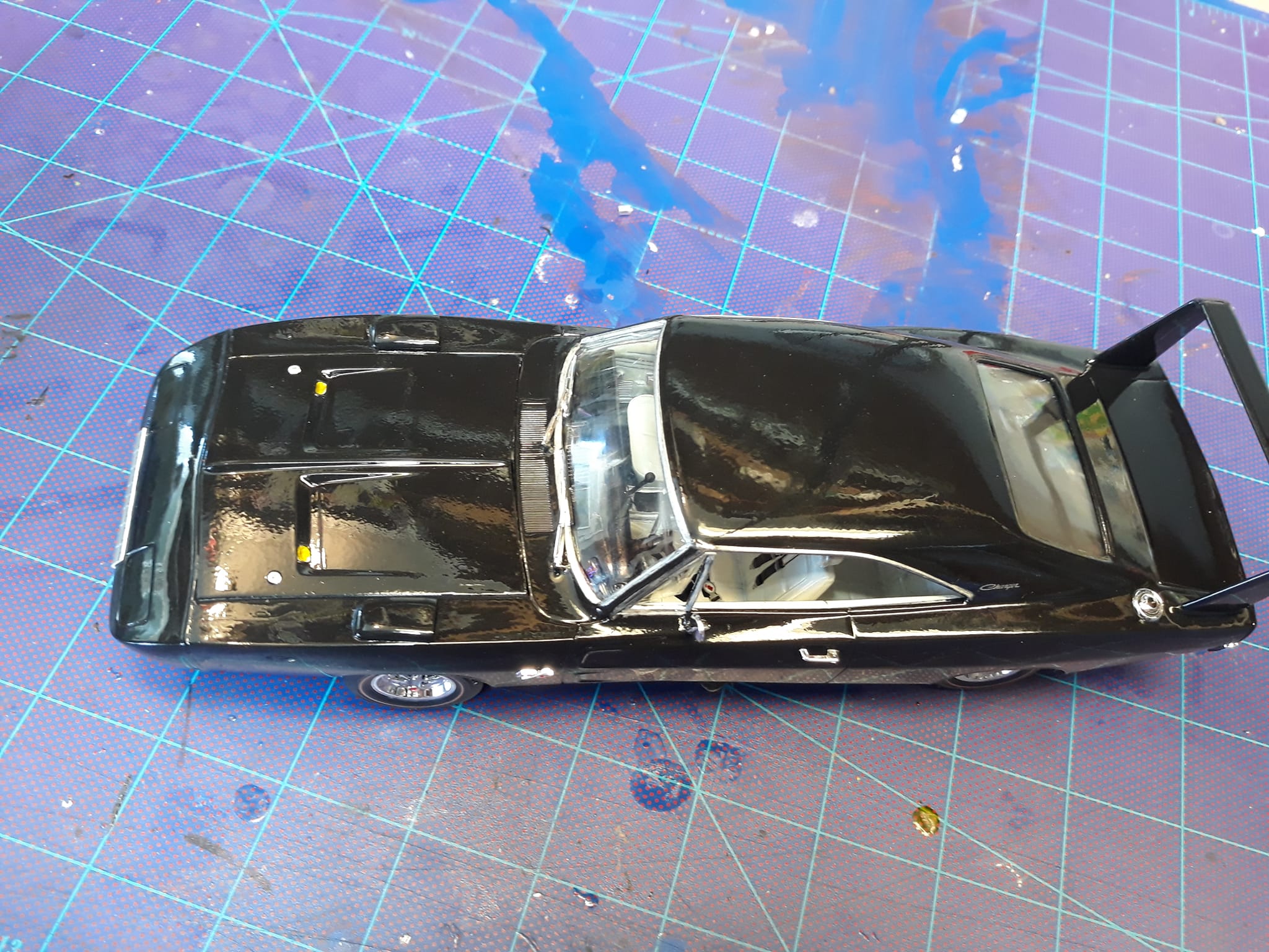 Revell 1/25 1969 Charger Daytona model kit mistakes