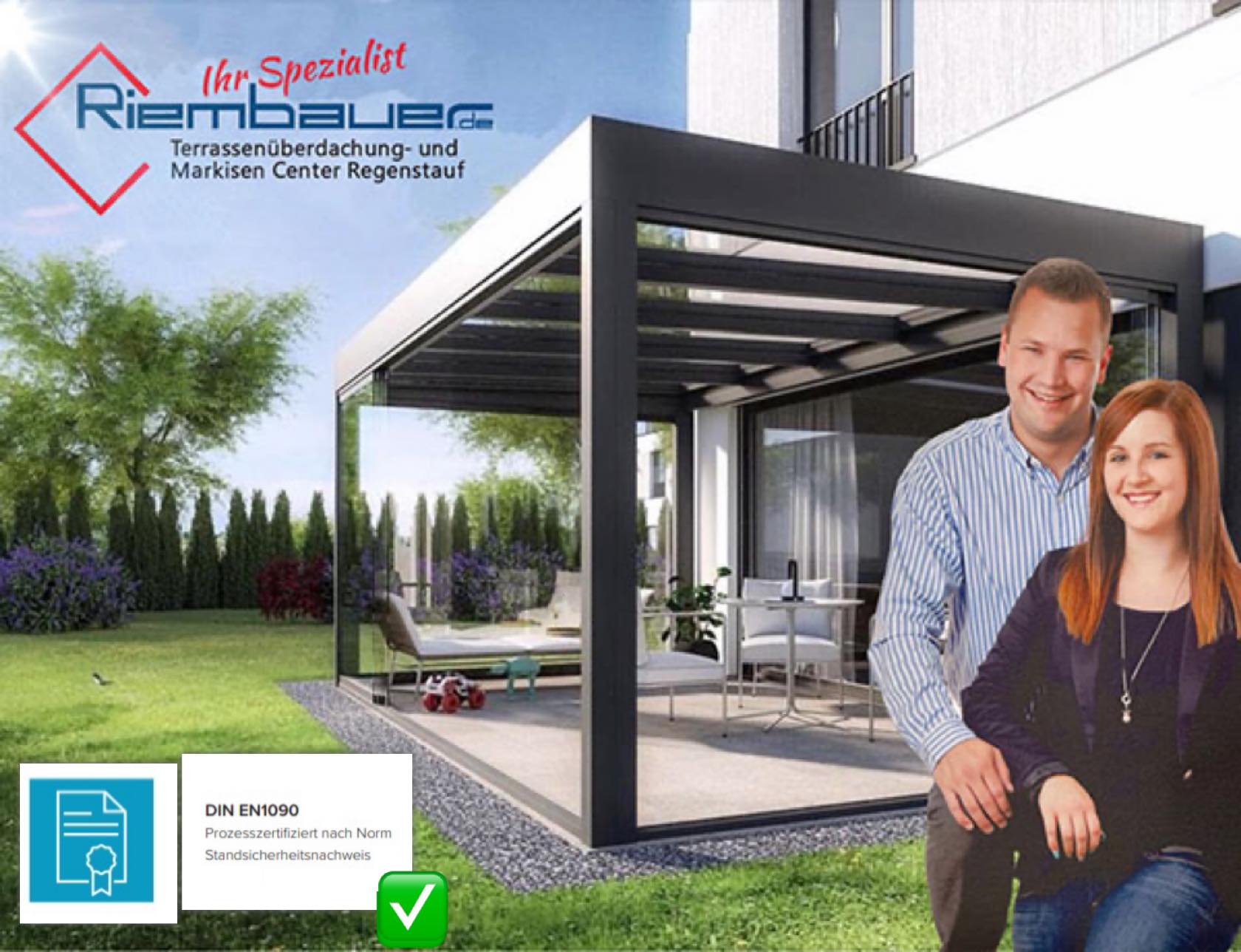 sturmschutz markise Peggy Peg Abspannset 270 Grad – Sturmsicherung für 270° Markisen– ZM Camping rectangle shade sail Breite:190 cm Silber od. weiß Markise 6 X 4
