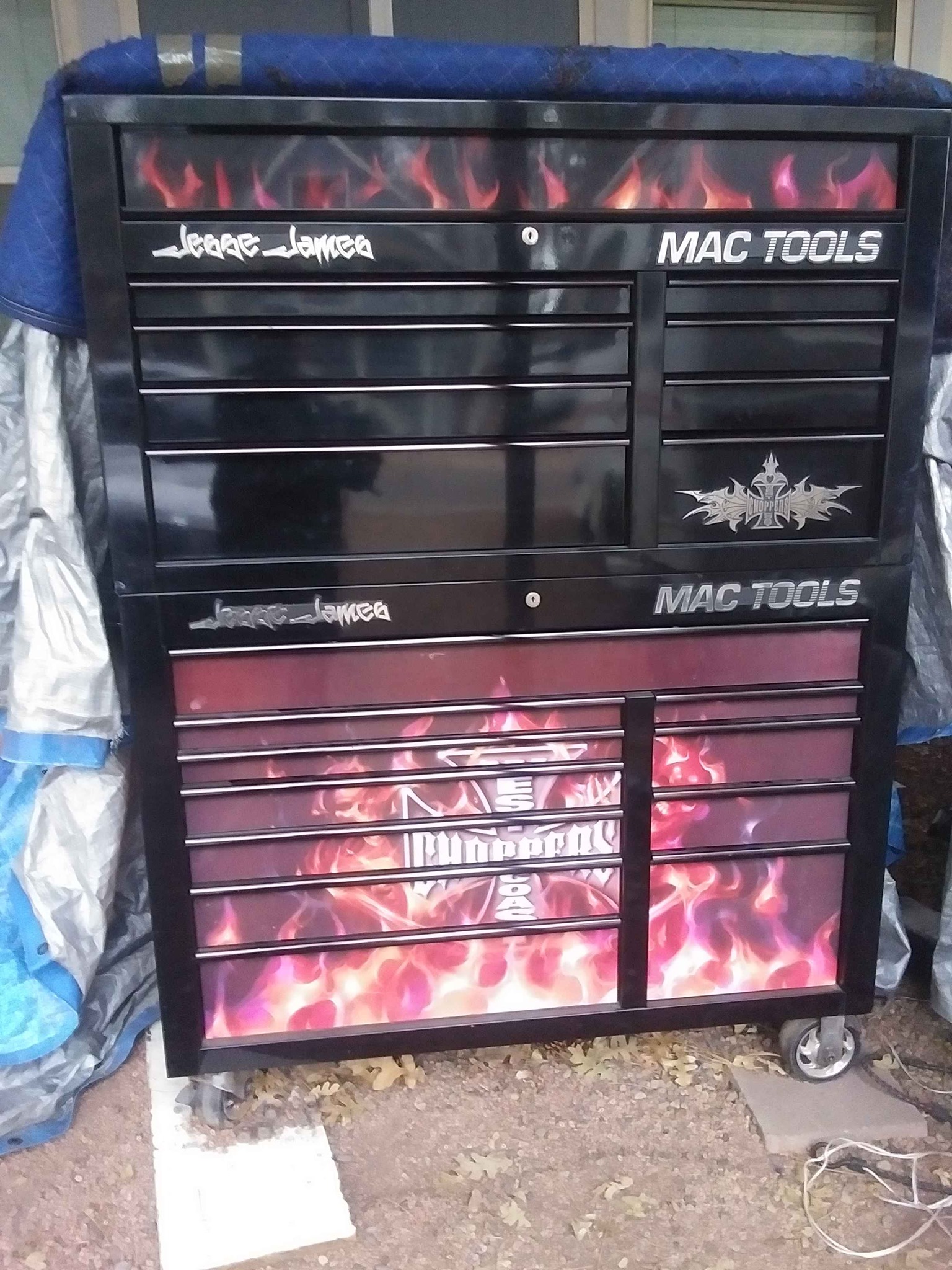 Jesse James West Coast Chopper Toolbox - Tool Boxes, Belts