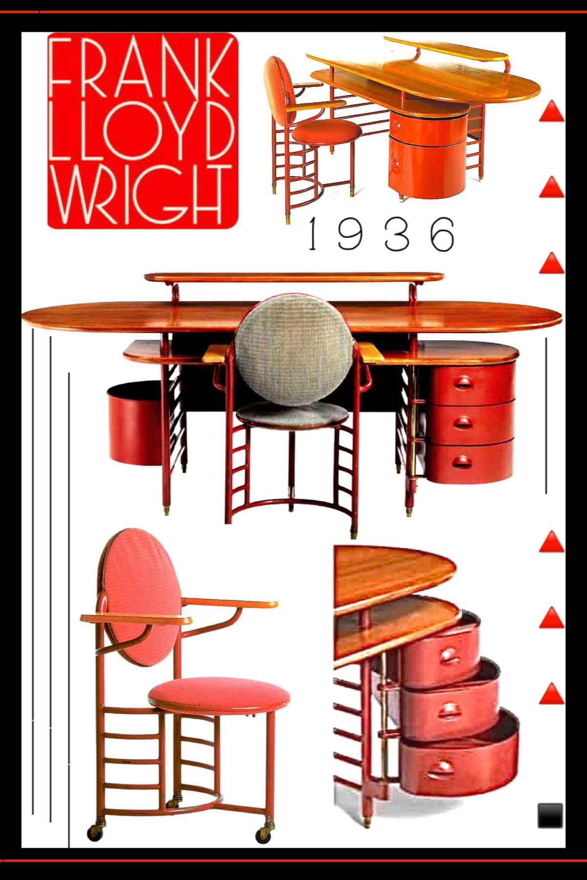 The Great Workroom in Frank Lloyd Wright's S.C. Johnson & Son