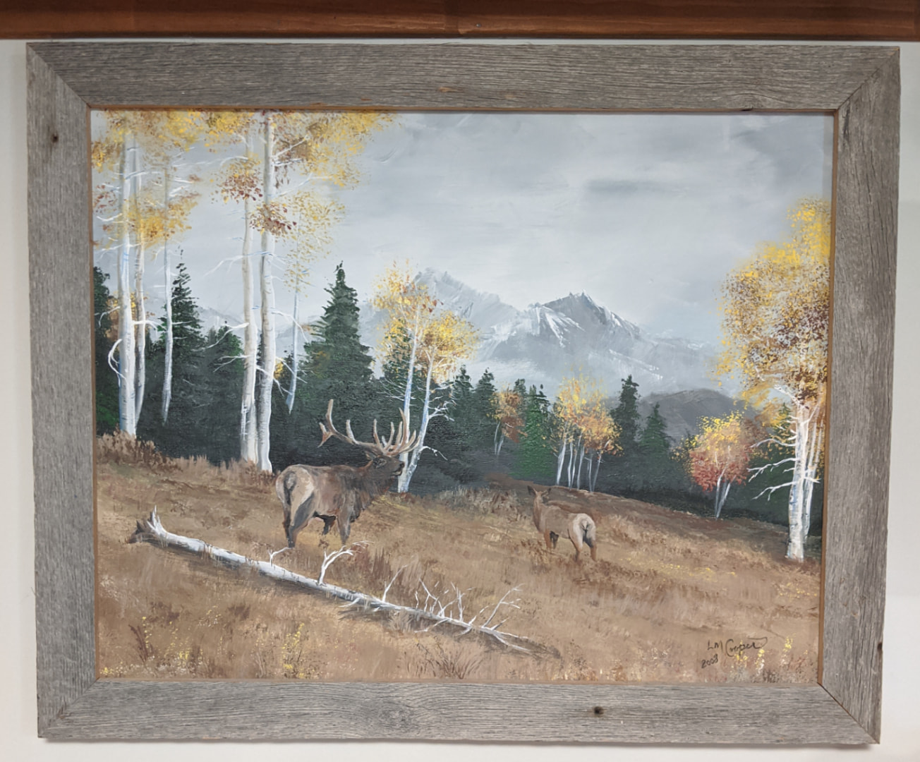 Wayne Cooper is a (b. 1942) is a highly recognized Yuchi artist
