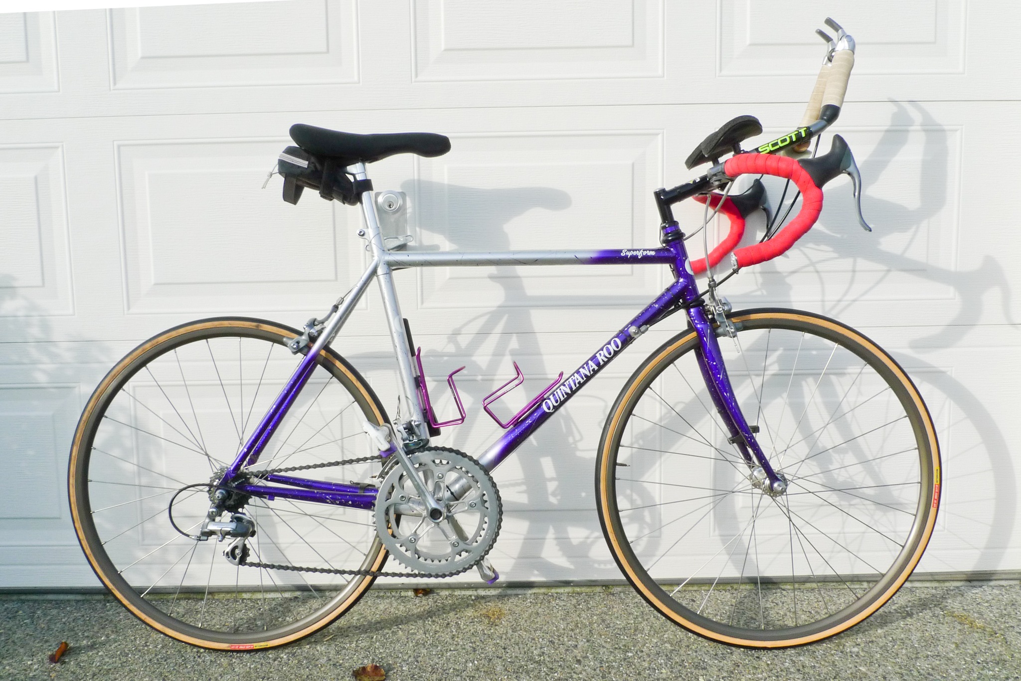 1992 Quintana Roo Superform steel frame triathlon bike