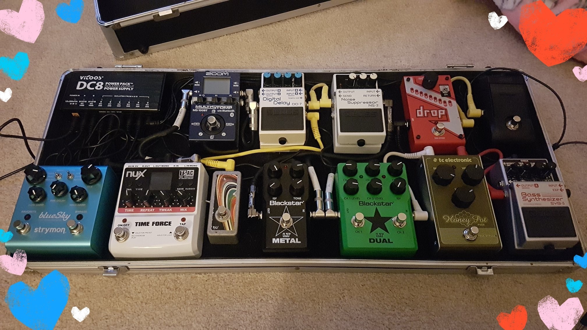Completing a minimalist all-TC pedalboard with the Honey Pot