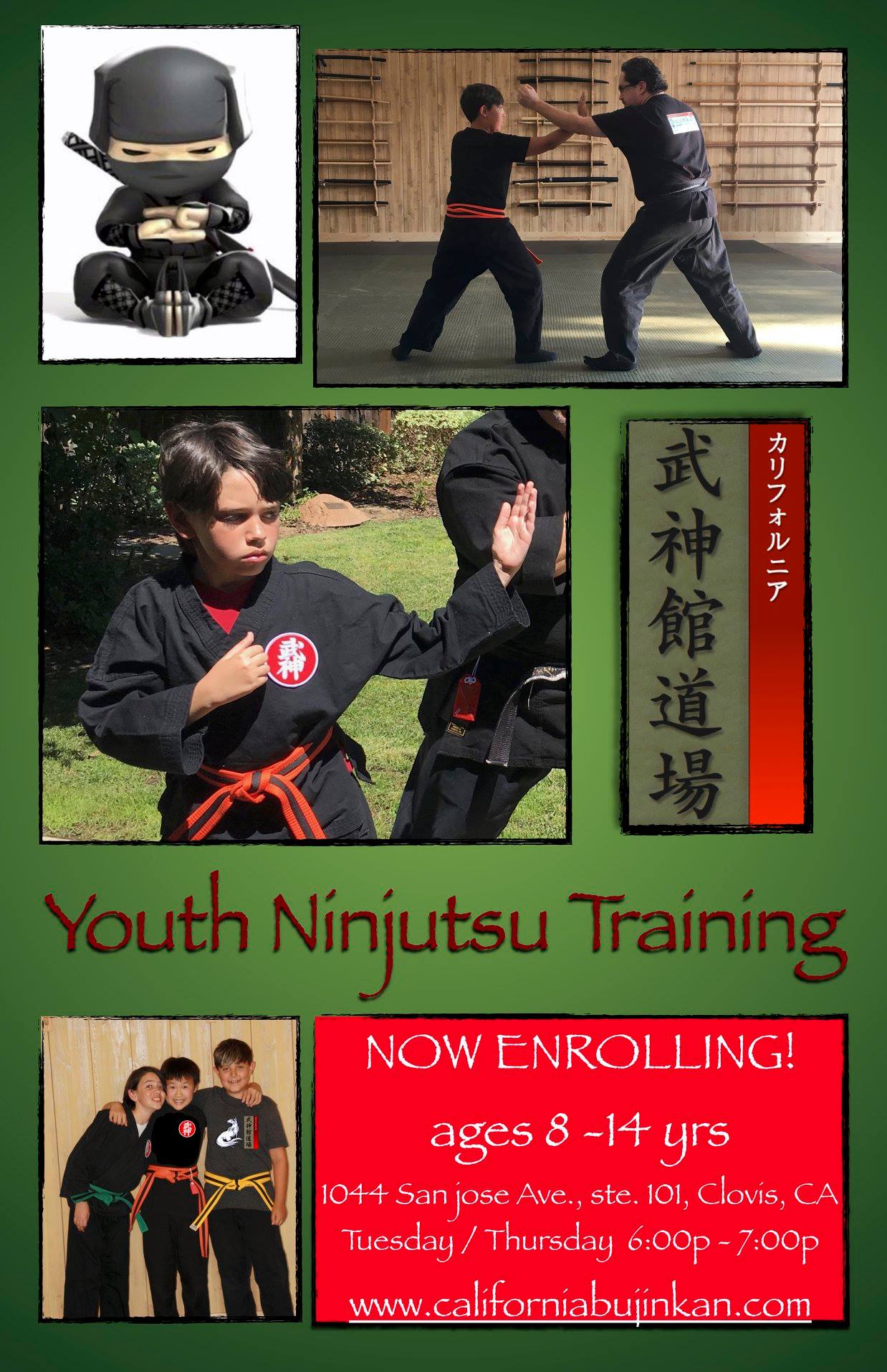 Authentic Ninjutsu Dojo now open in Brevard!! Email for more