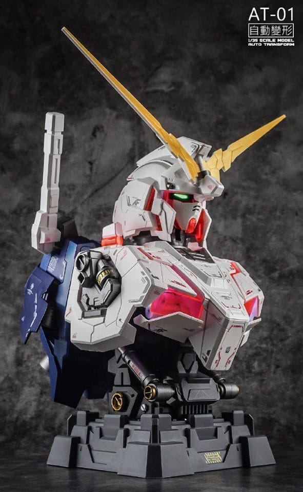 Customized 1/35 Unicorn bust by BillionSpark