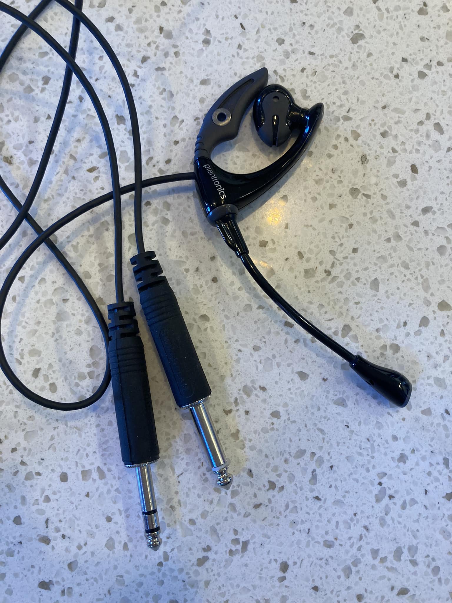Plantronics MS50 headset used in Apollo program