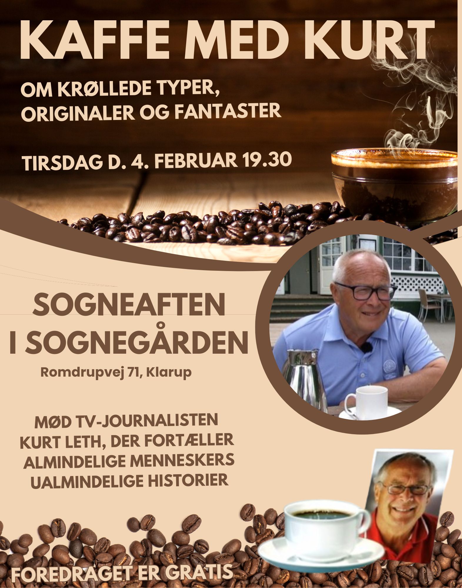 Romdrup-Klarup - Kaffe med kurt - Om krøllede typer, originaler og ...