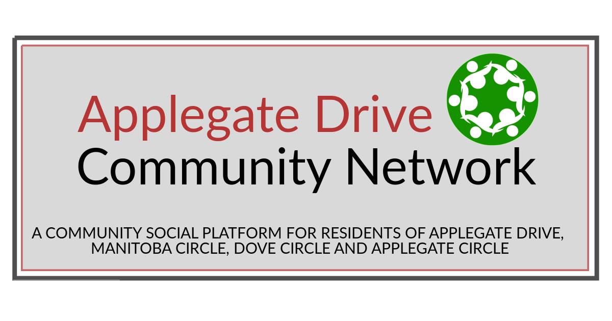 Applegate Drive Community Network | Facebook