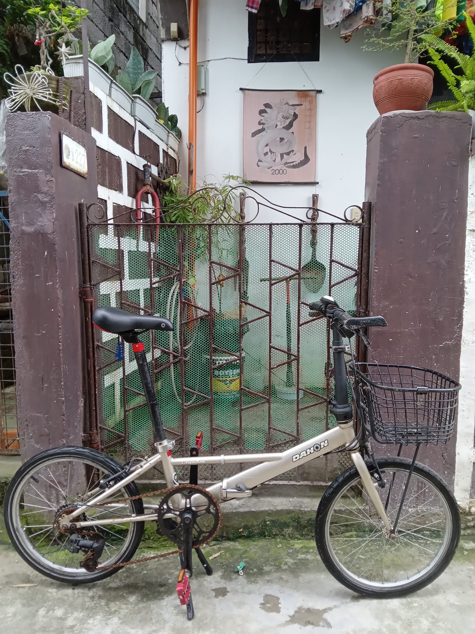 未整備　DAHON impule 4130 Dahon Impulse bike built from various parts