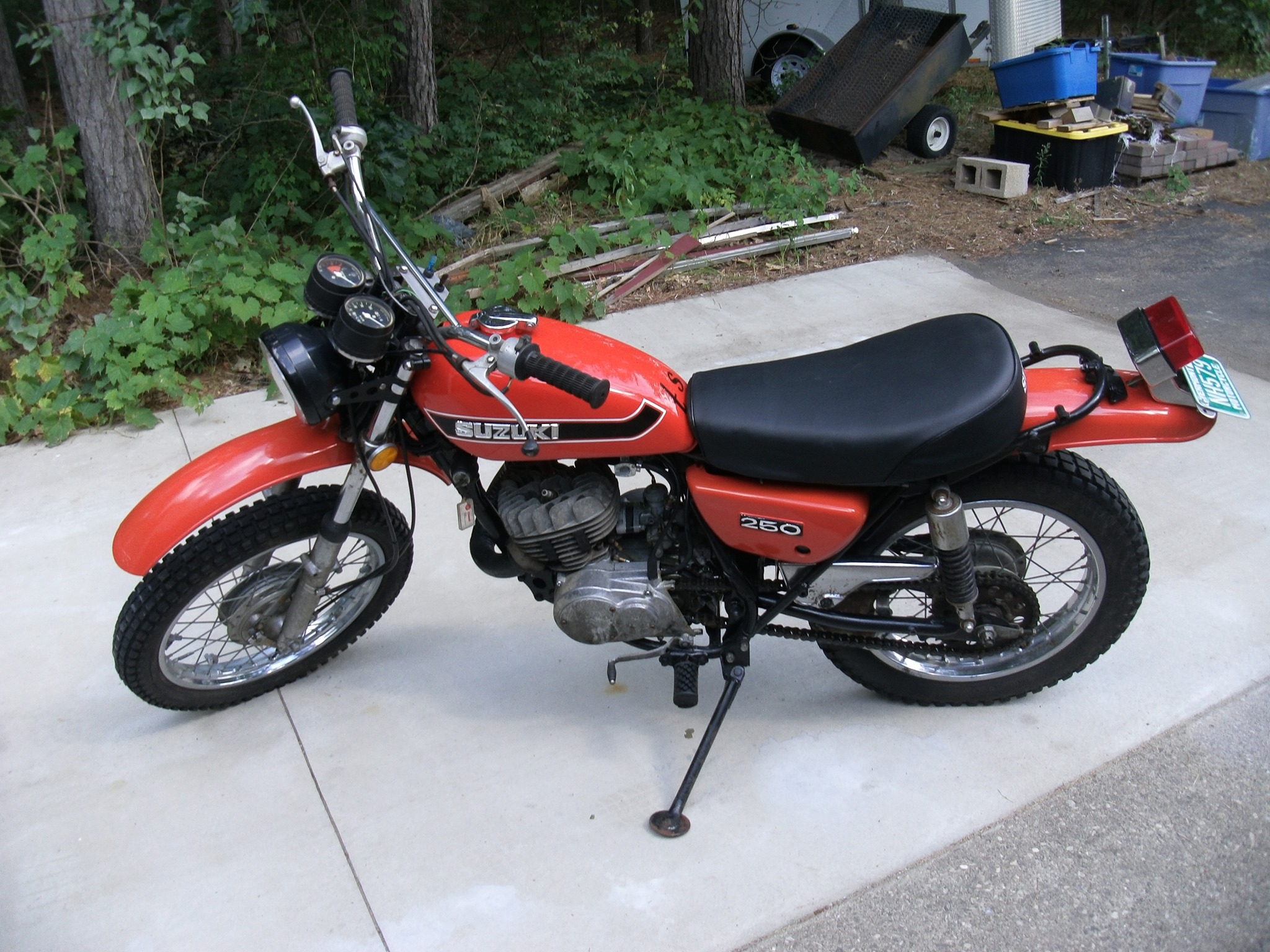 Indicateur Avant Complet Droit Pour Suzuki TS 250 – 1979 | Neuf D’origine