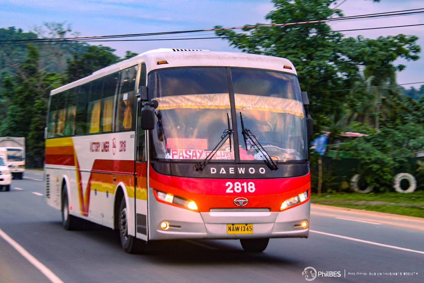 Philippine - Victory Liner, Inc. - 2818 🚌: Daewoo BH117H 🇰🇷 (VIN/WMI ...