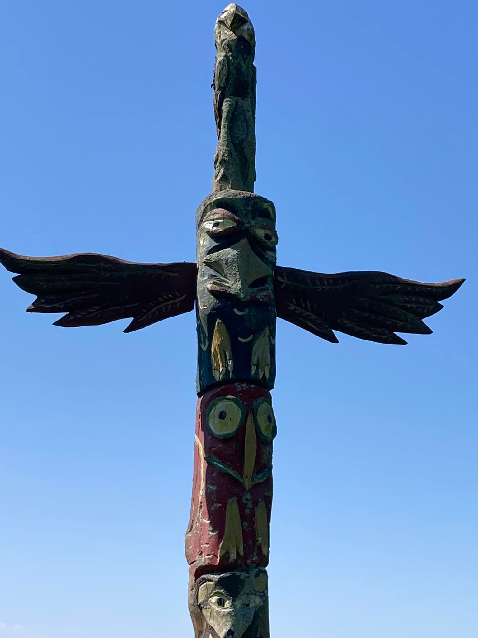 History behind the totem pole at Chippewa Lake?