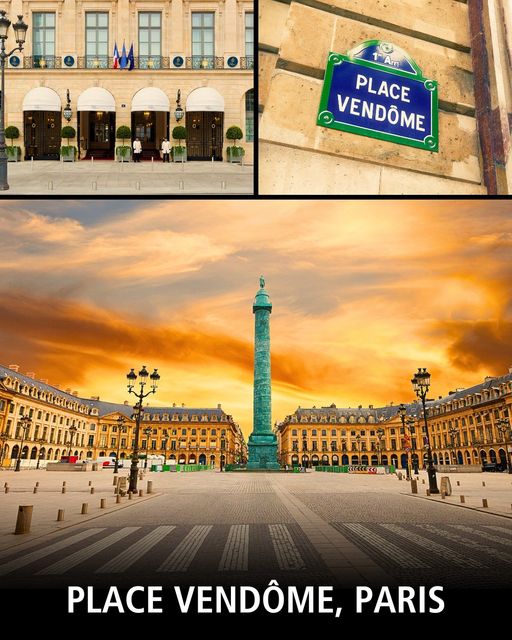 𝗣𝗹𝗮𝗰𝗲 𝗩𝗲𝗻𝗱𝗼̂𝗺𝗲 is one of the most elegant squares in