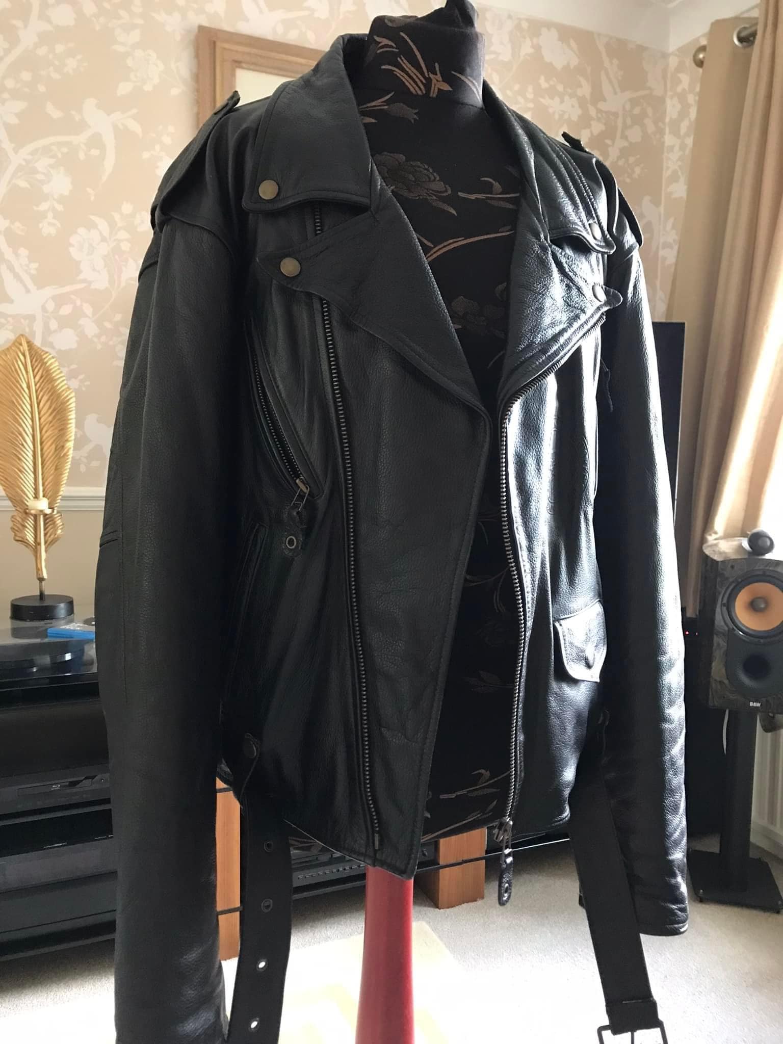 Rare L.G.B Bono-9 leather jacket for sale