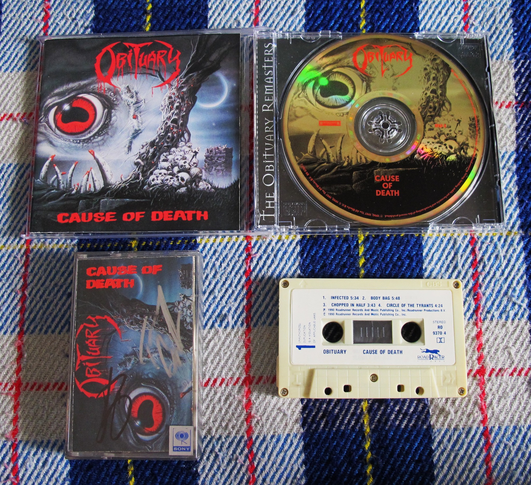 Obituary's Cause of Death album released September 19th, 1990