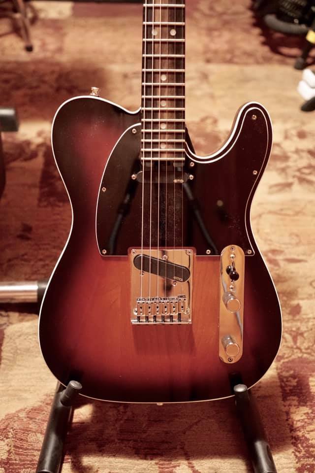 Upgraded Triumph Telecaster with Fender Noiseless pickups