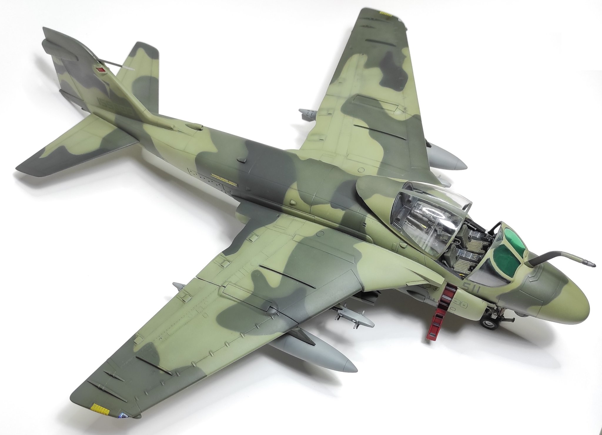 Kinetic 1/48 A-6E Intruder model finished