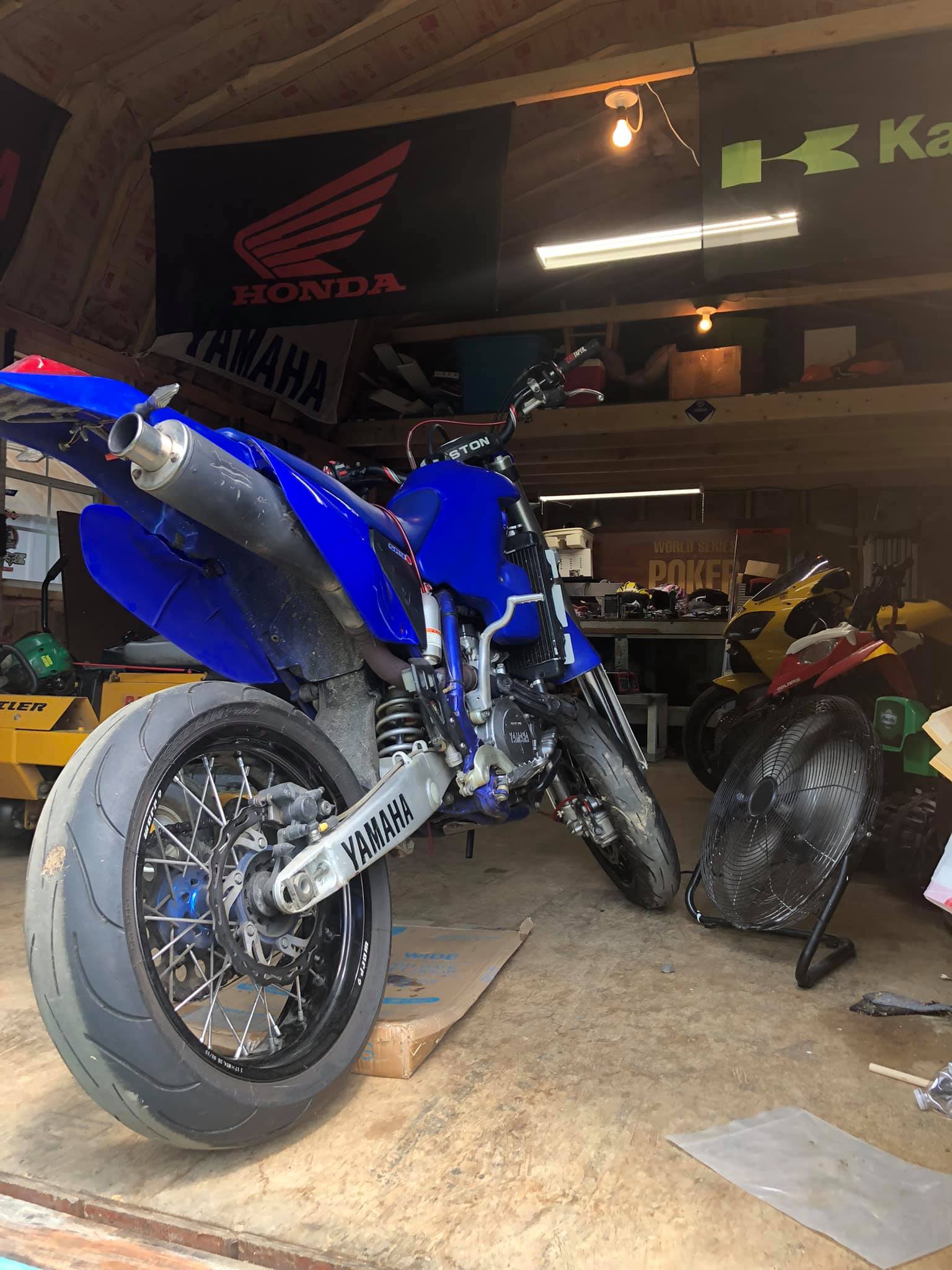 For Yamaha WR400F WRF400 WR 400F 1998 1999 2000 98 99 00 ALUMINUM