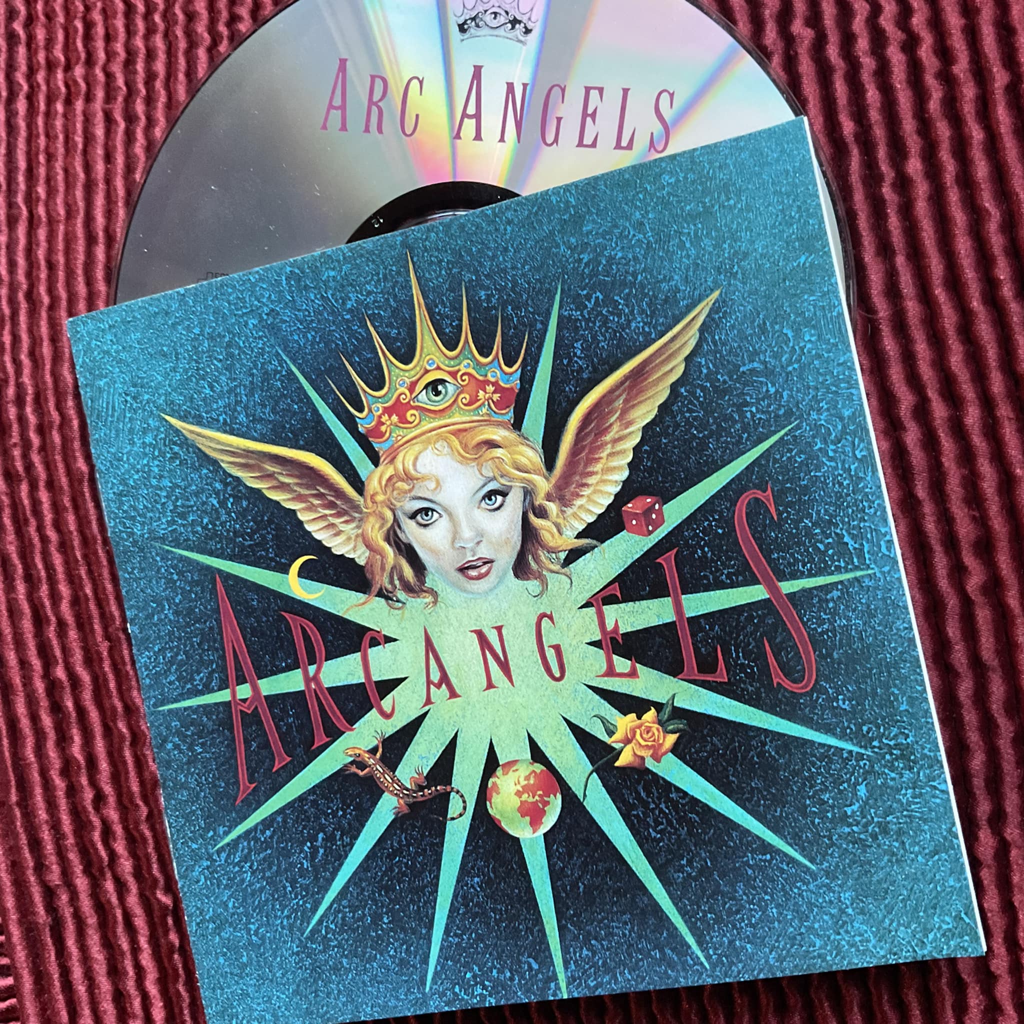 チャーリー・セクストン ARC ANGELS 1992 Tour ギターピック Arc Angels debut album tour 1992