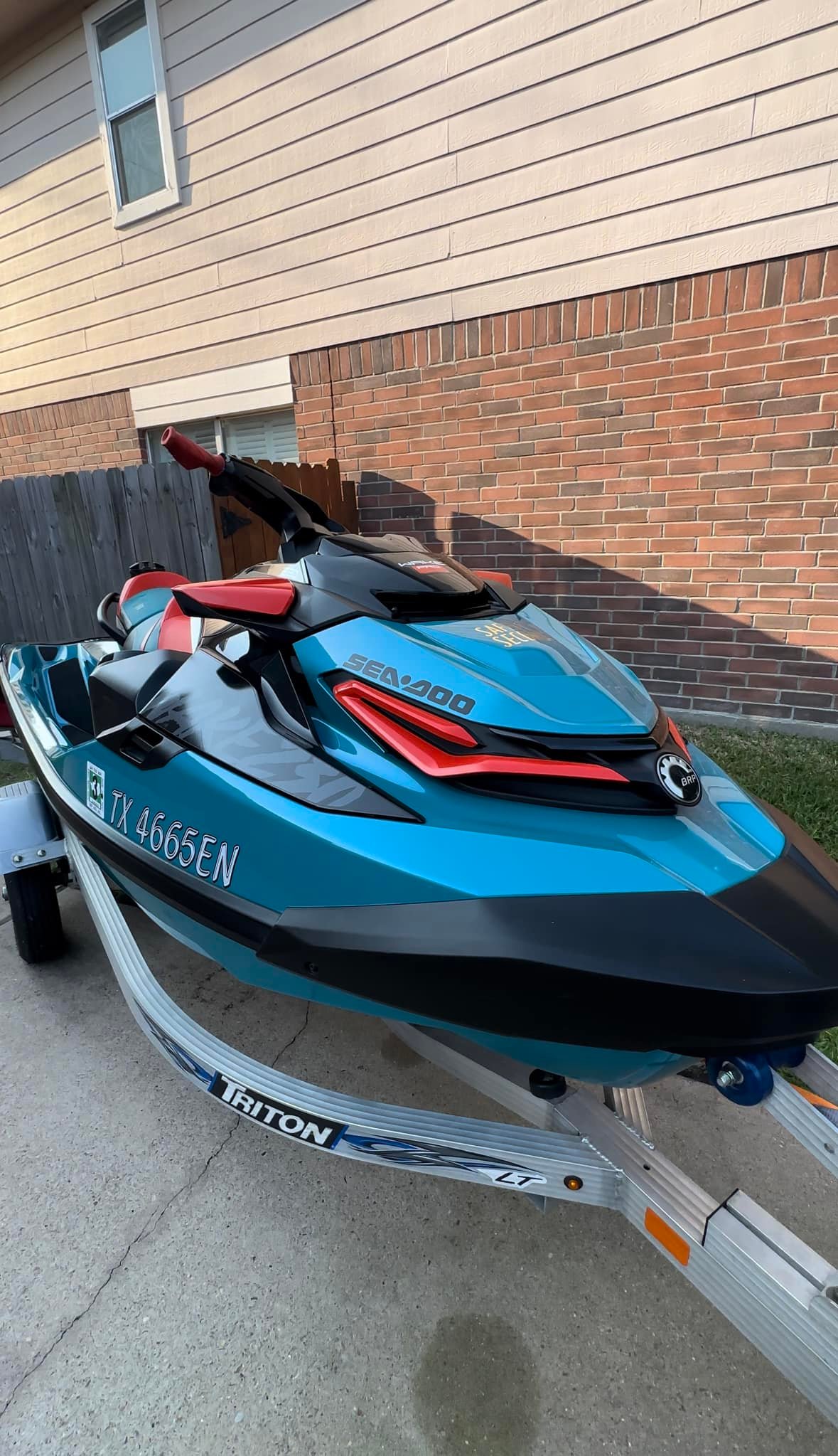 What are similar orange registration numbers for Sea-Doos?