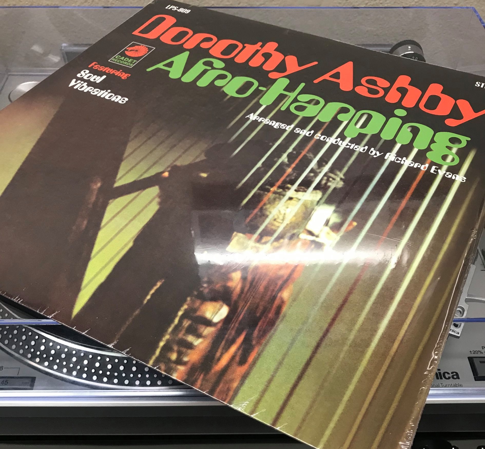 Dorothy Ashby's Hip Harp with Frank Wess on clear vinyl