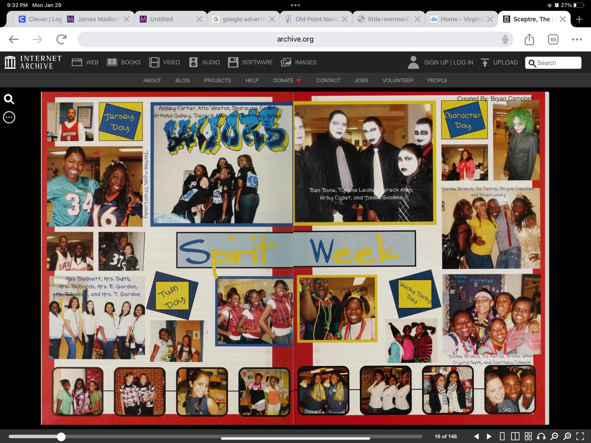 Meadowbrook High School class of 2010 yearbook photos shared