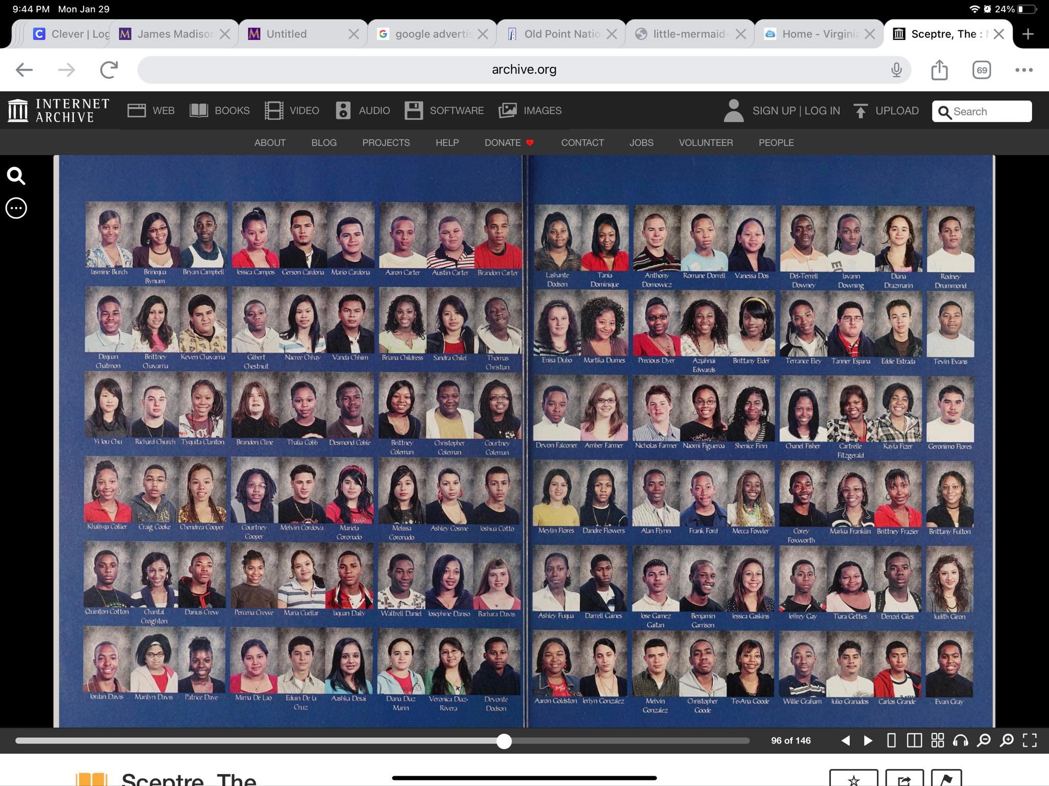 Meadowbrook High School class of 2010 yearbook photos shared