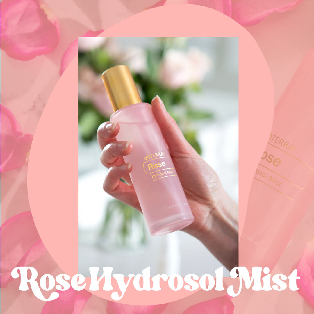 Roses are red, violets are blue, refreshing Rose Hydrosol Mist is