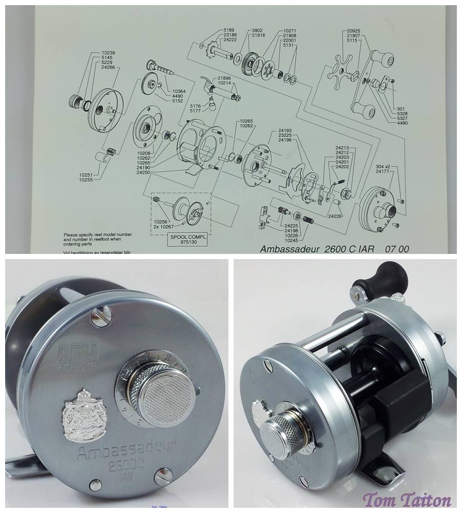 Ambassadeur 2601C IAR upgrades and parts