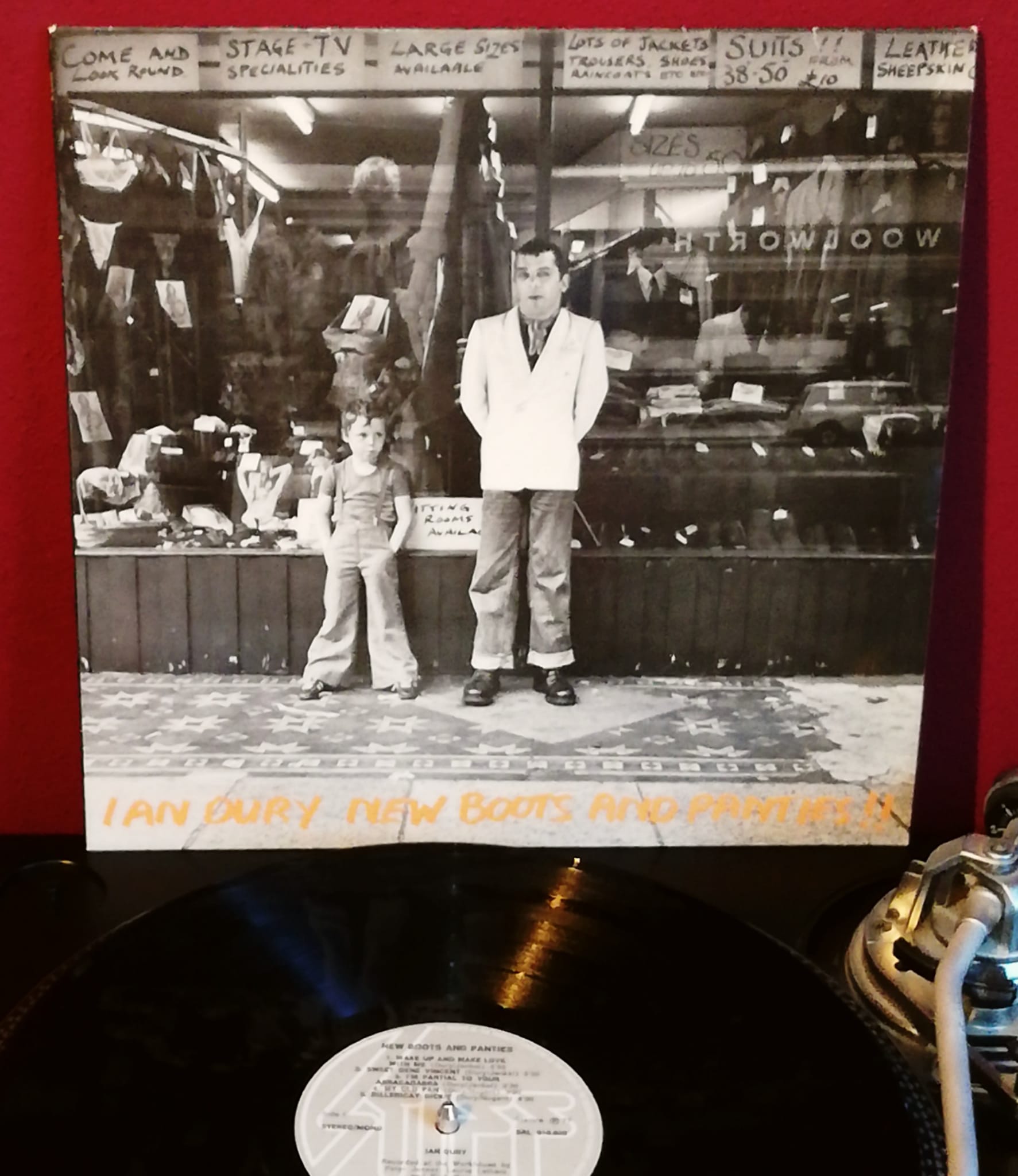 Live Stiffs album featuring Ian Dury and Elvis Costello