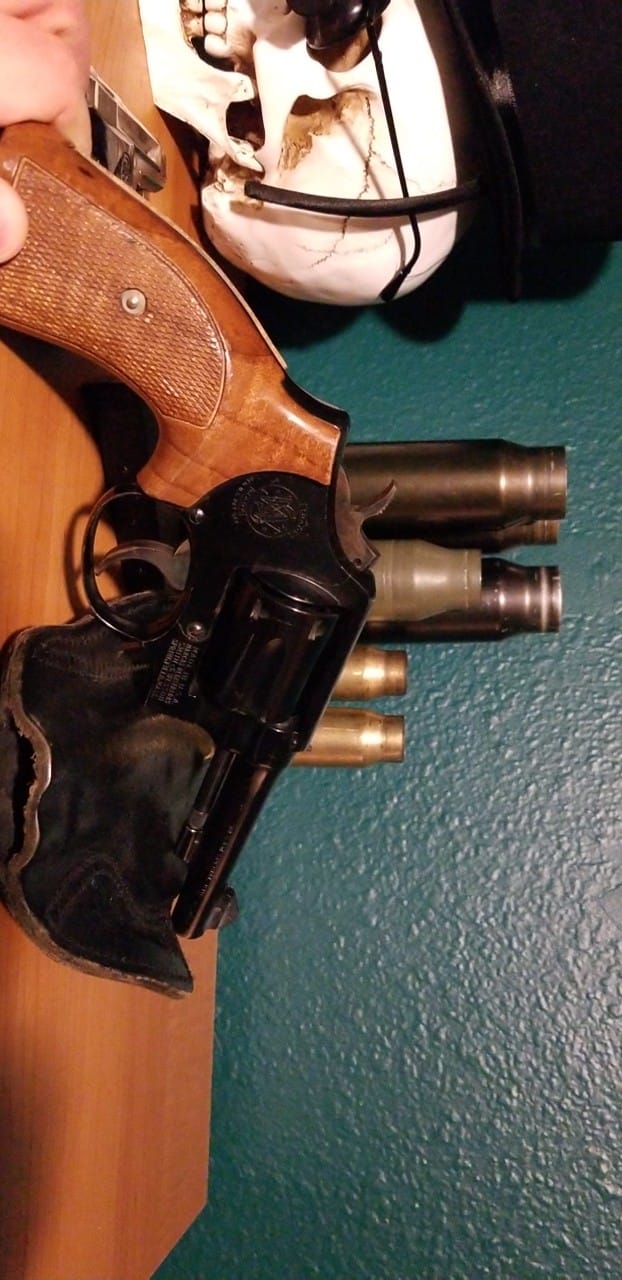 What is the history of my grandfather's Texas Ranger 38 revolver?