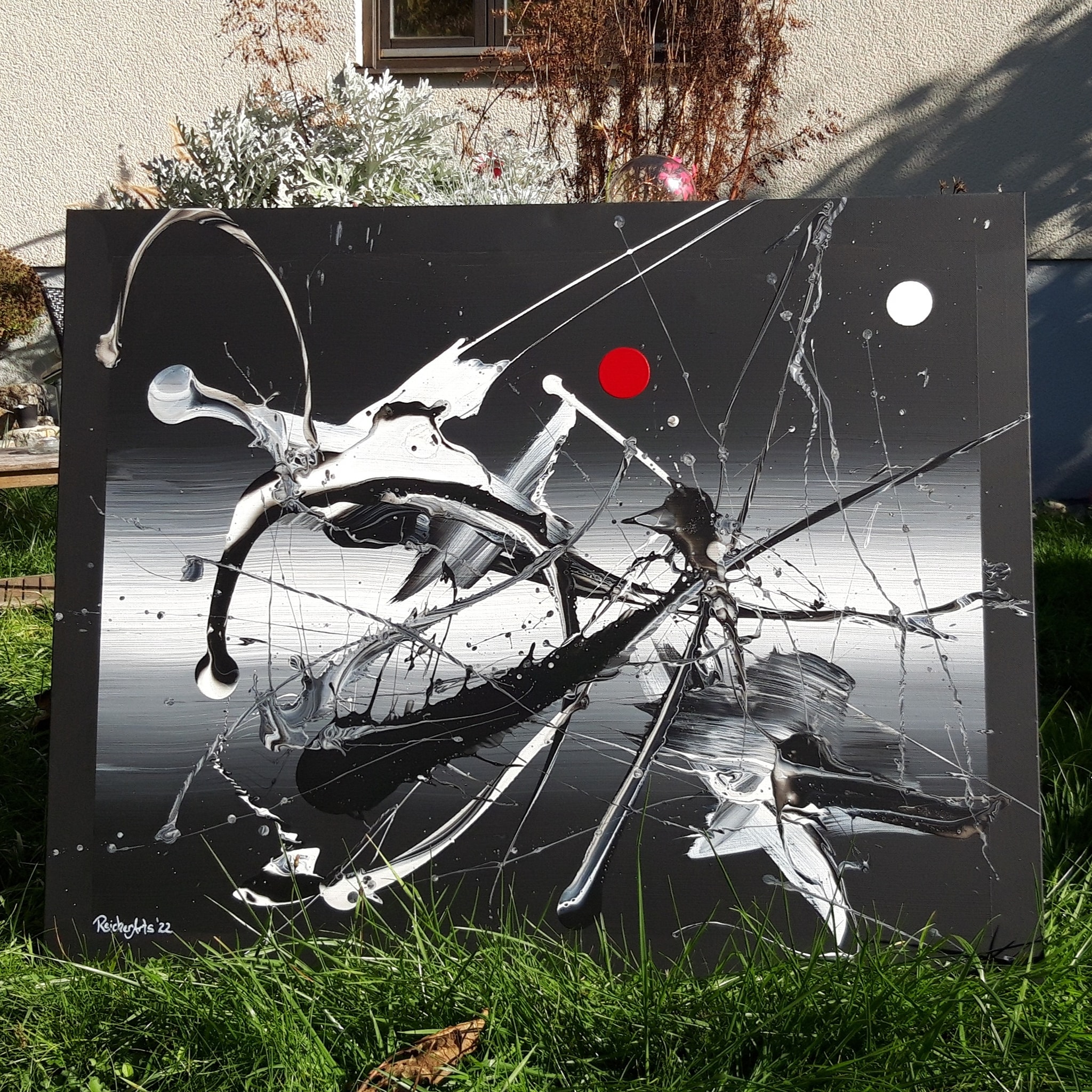 Acrylic on canvas Untitled 80x100cm