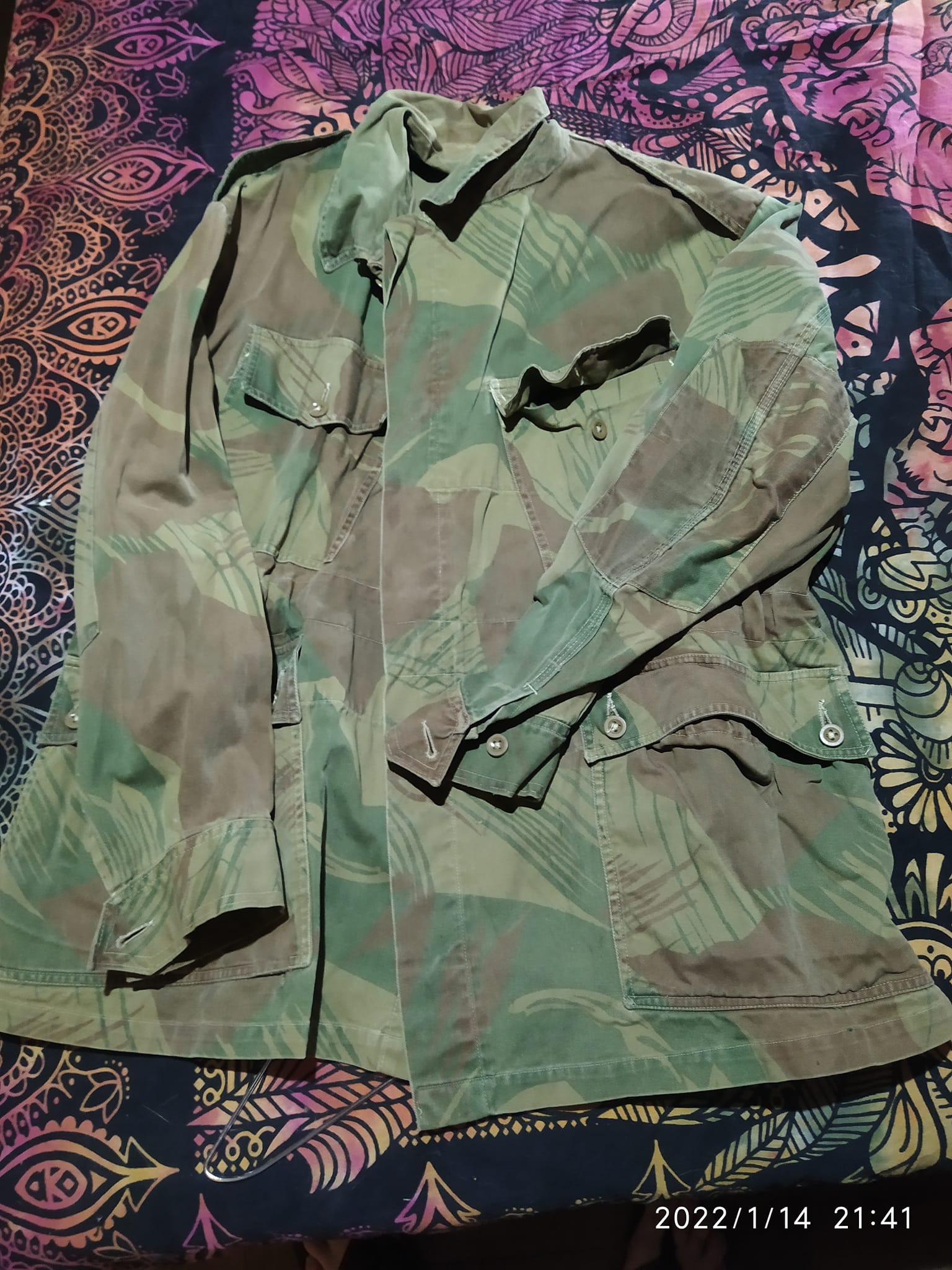 Irish Defence Forces Combat jacket part two. And this is the Irish
