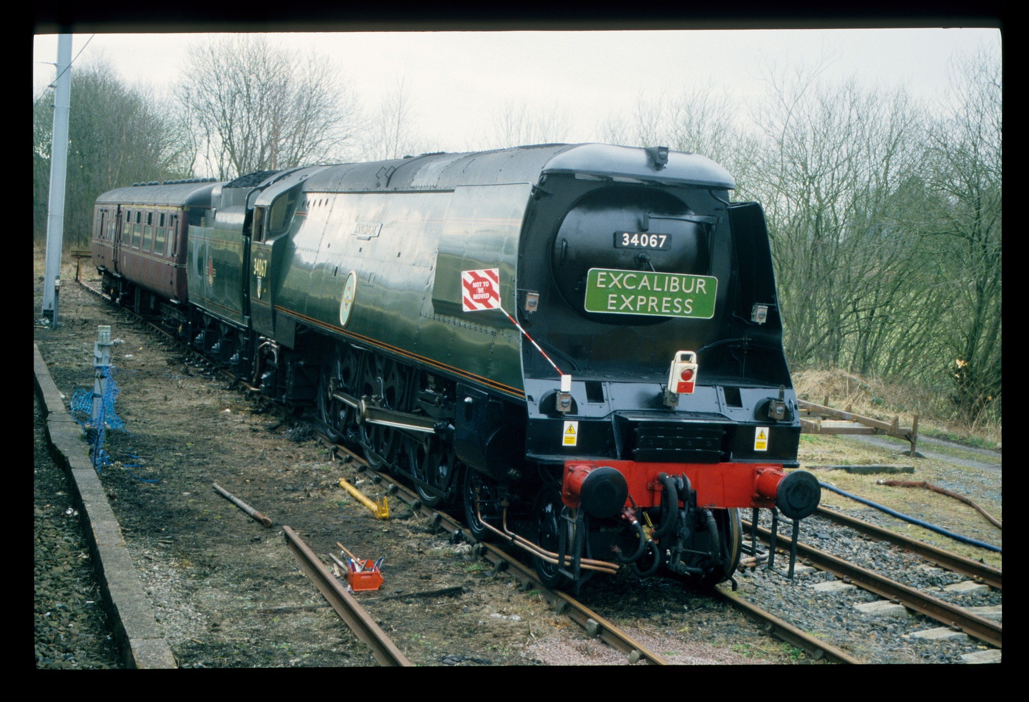 What has happened to 34067 Tangmere? Thanks