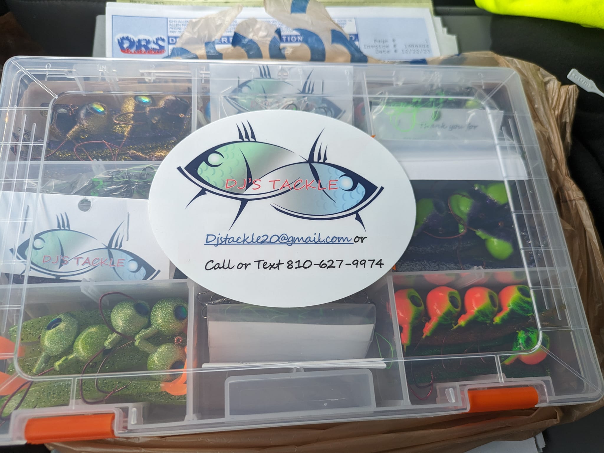 djs tackle box STOKYO Black Cartridge Case Floats when loaded Tackle Box – The Hook