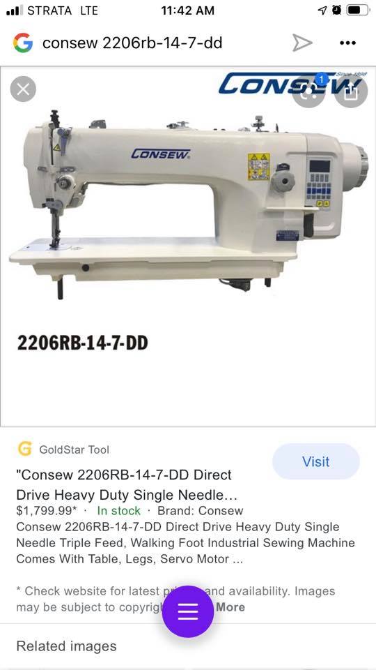 Swing Edge Guide Post Bed Walking Foot Seiko Consew