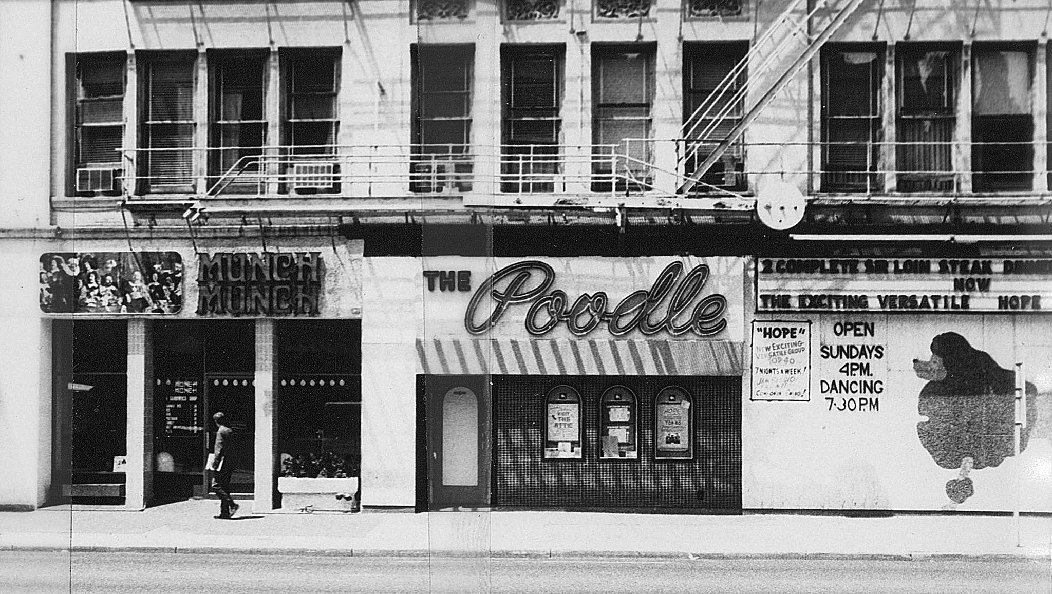 Historic Hennepin Avenue in 1970s Minneapolis