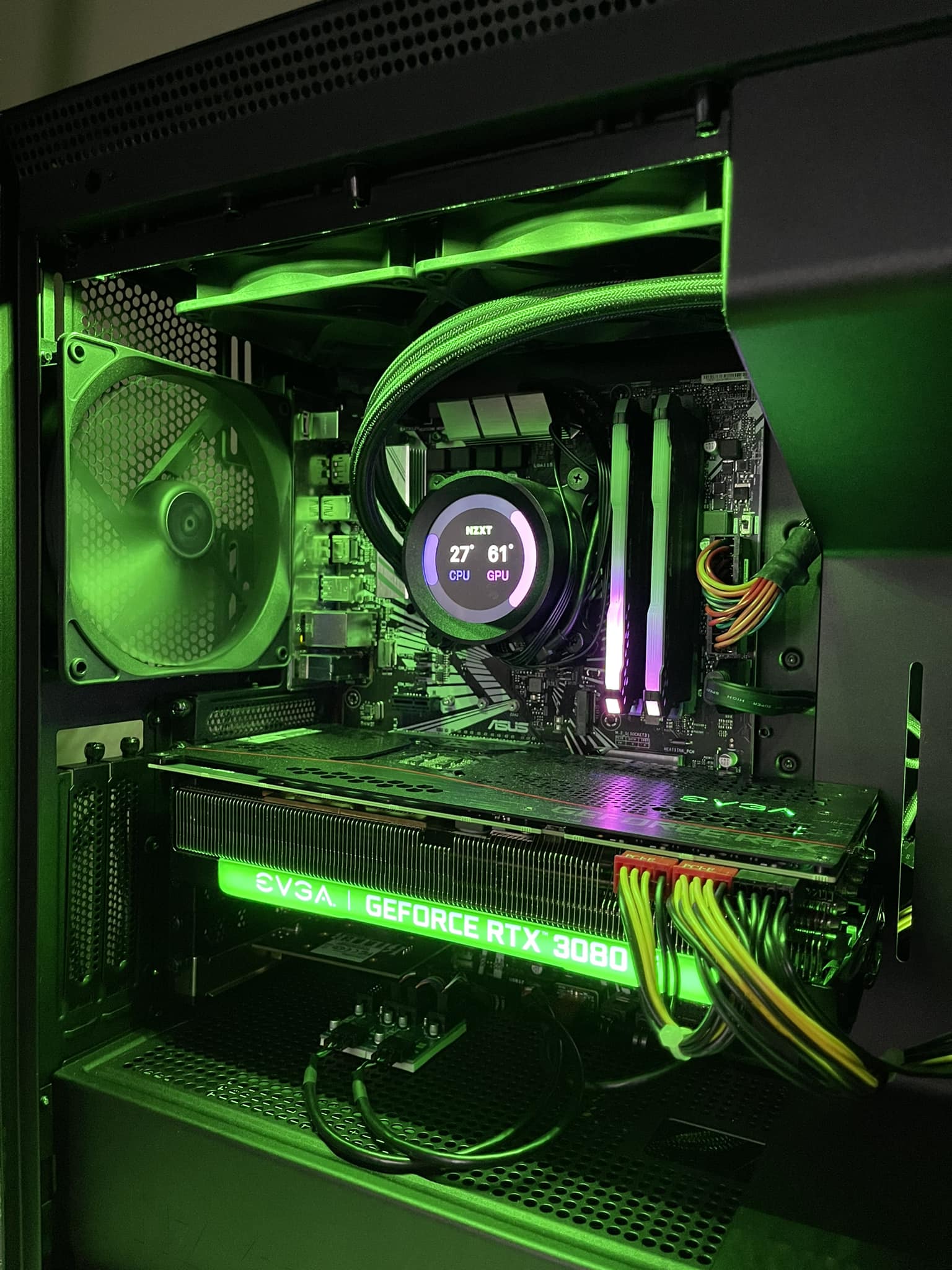 New PC setup with i9-9900k and RTX 3060 ti