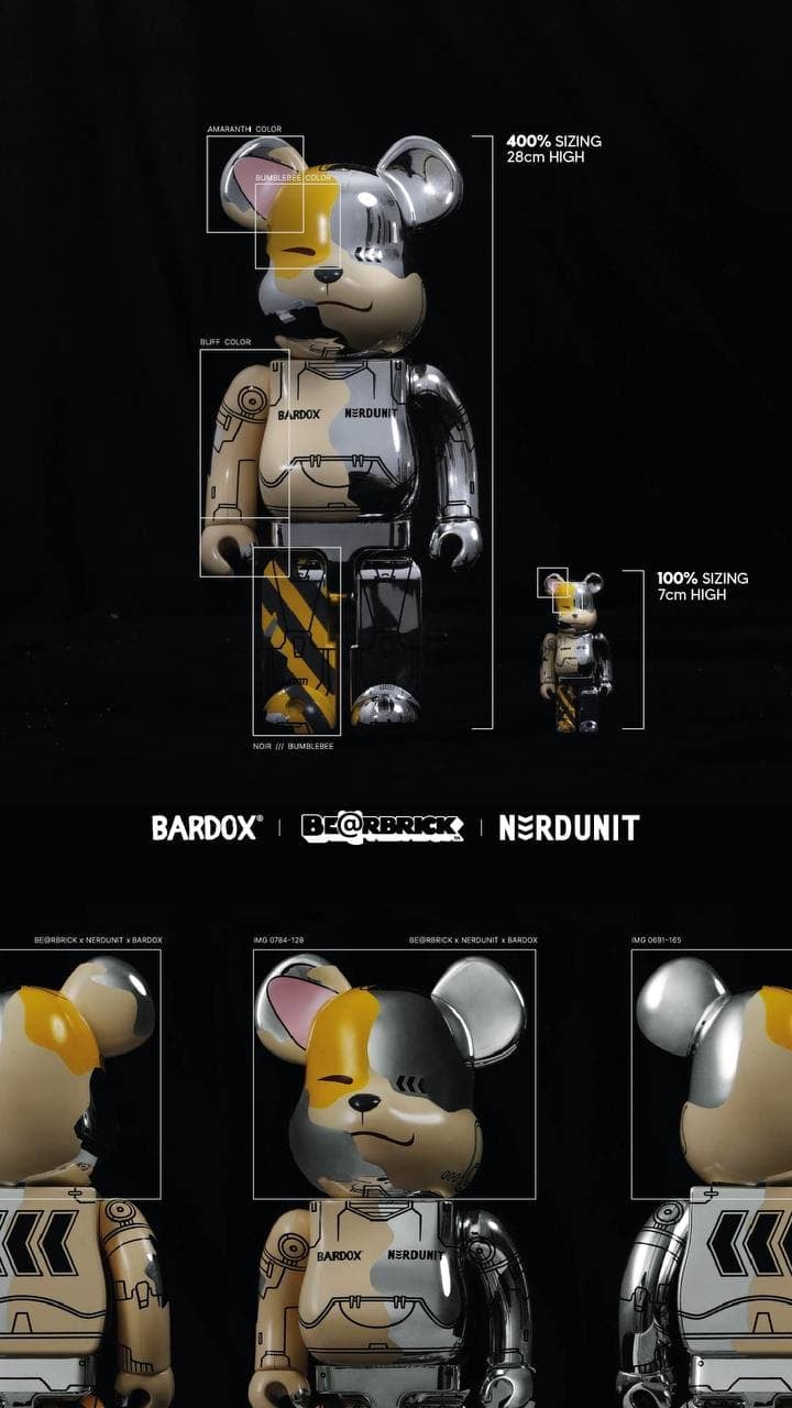 WTS 100% + 400% Be@rbrick BUY 1 FREE 3!!! #OFFICIALPRICE Item