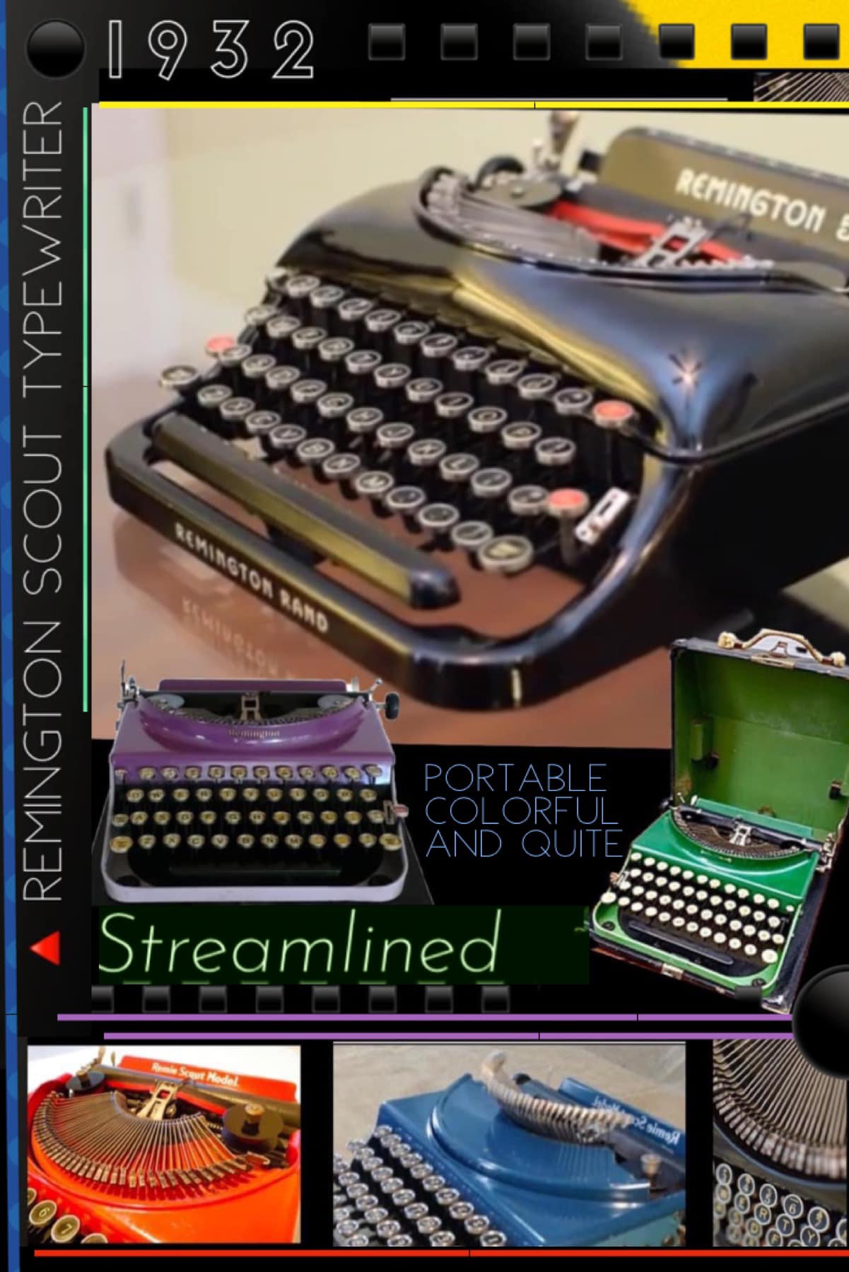 Remington Rand electronic bookkeeping machines in 1930s