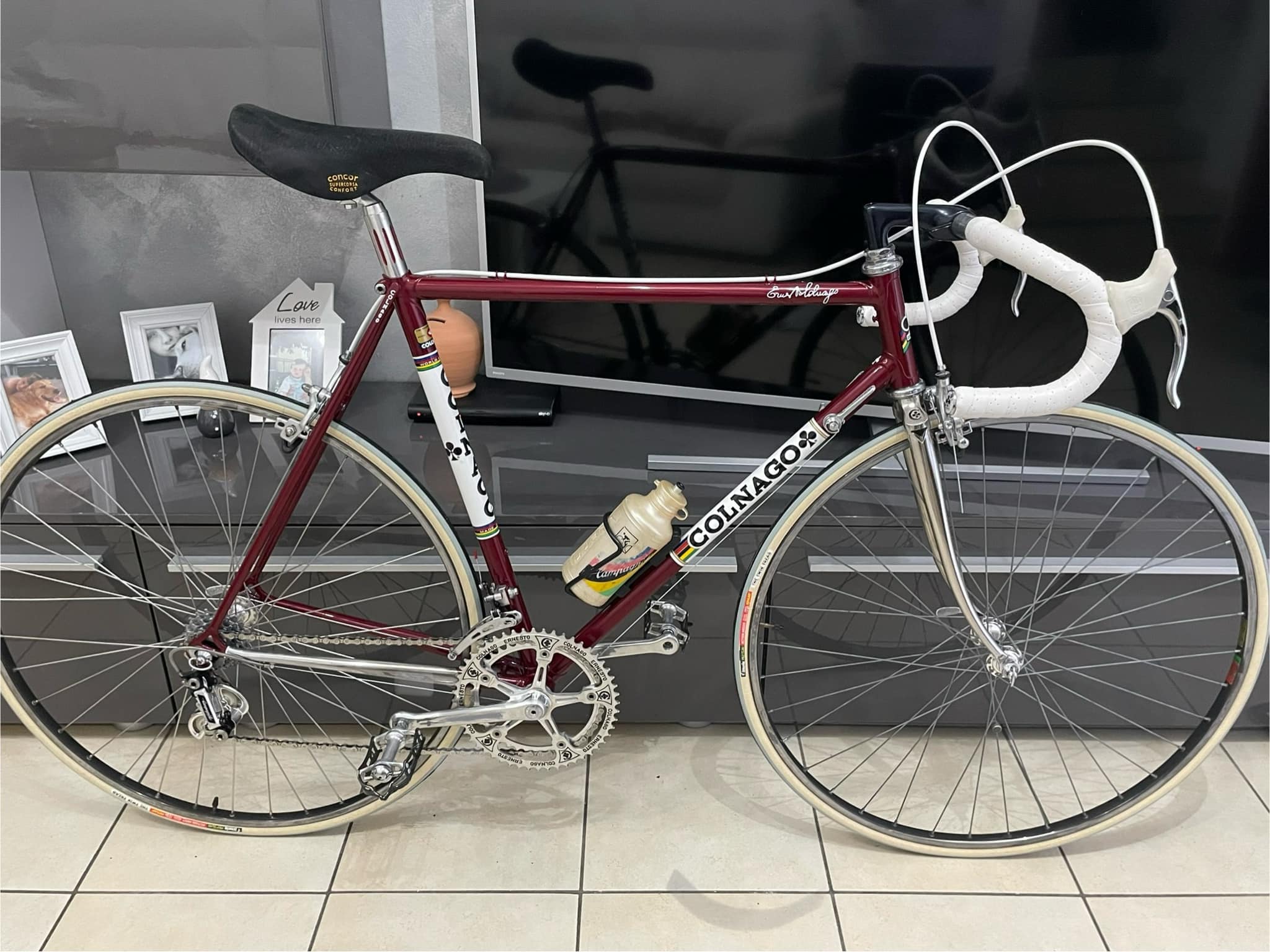 Sundowner: Colnago Master 1992 with Campagnolo C-Record