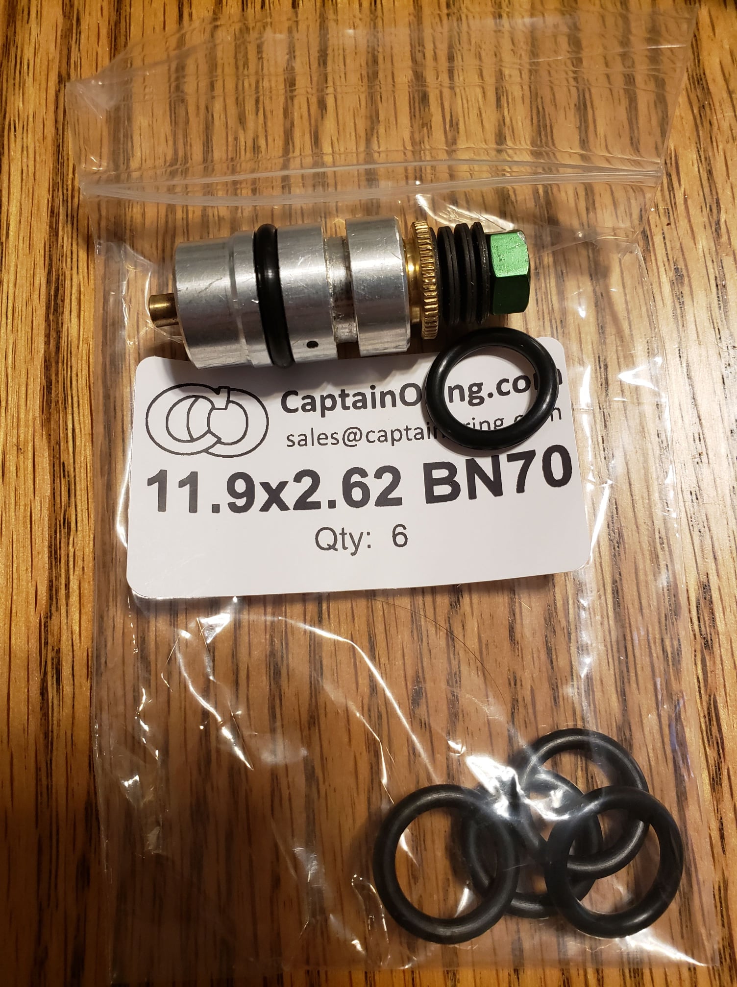 Captain O-Ring FX Crown O-Ring Rebuild Kit - .177, .22, .25, .30 Cal