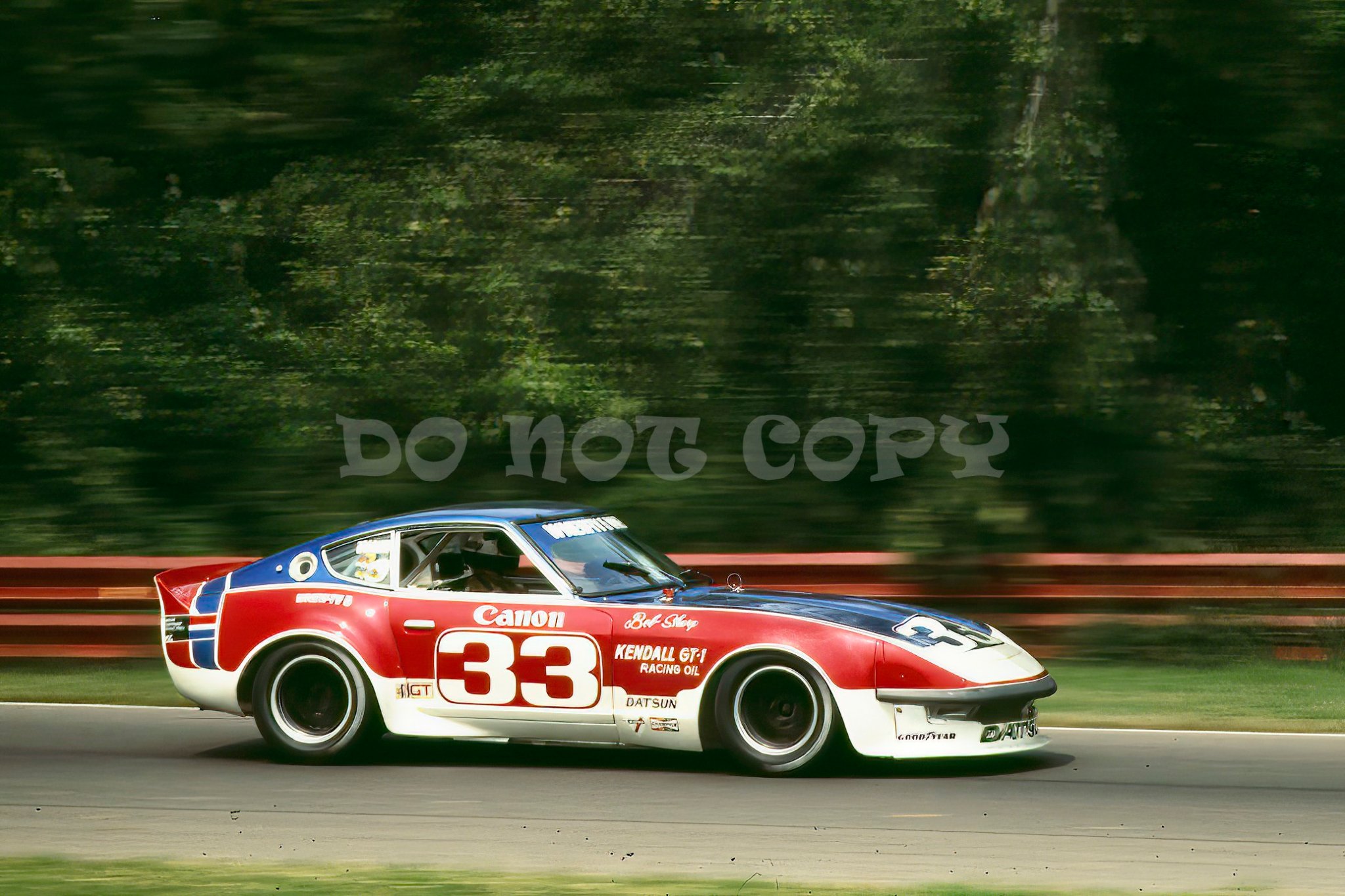 Bob Sharp's Datsun 260z at 1975 Mid-Ohio 5 hour race