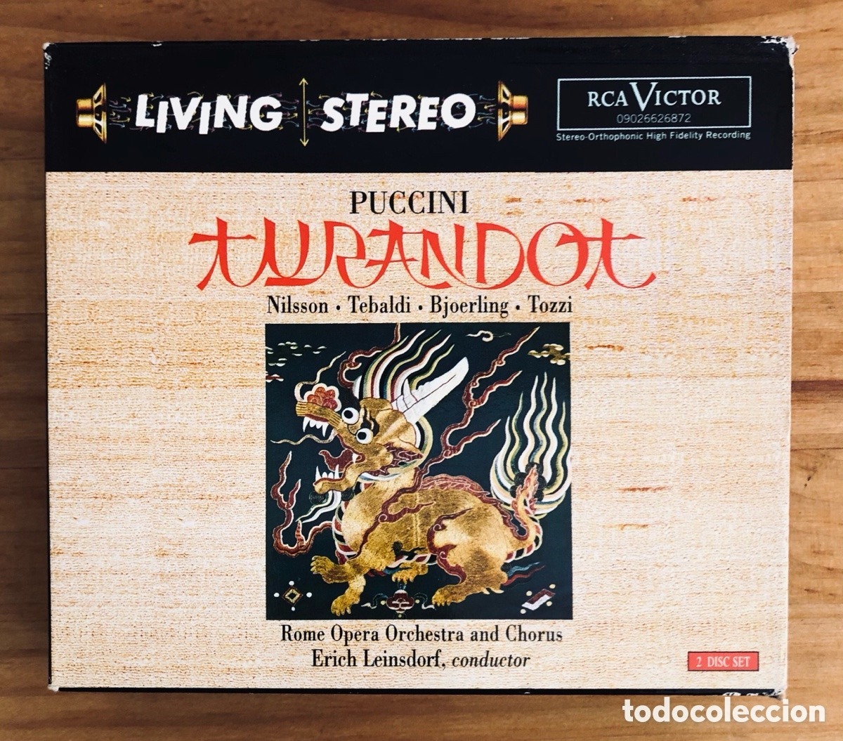 Puccini's Turandot recording with Birgit Nilsson