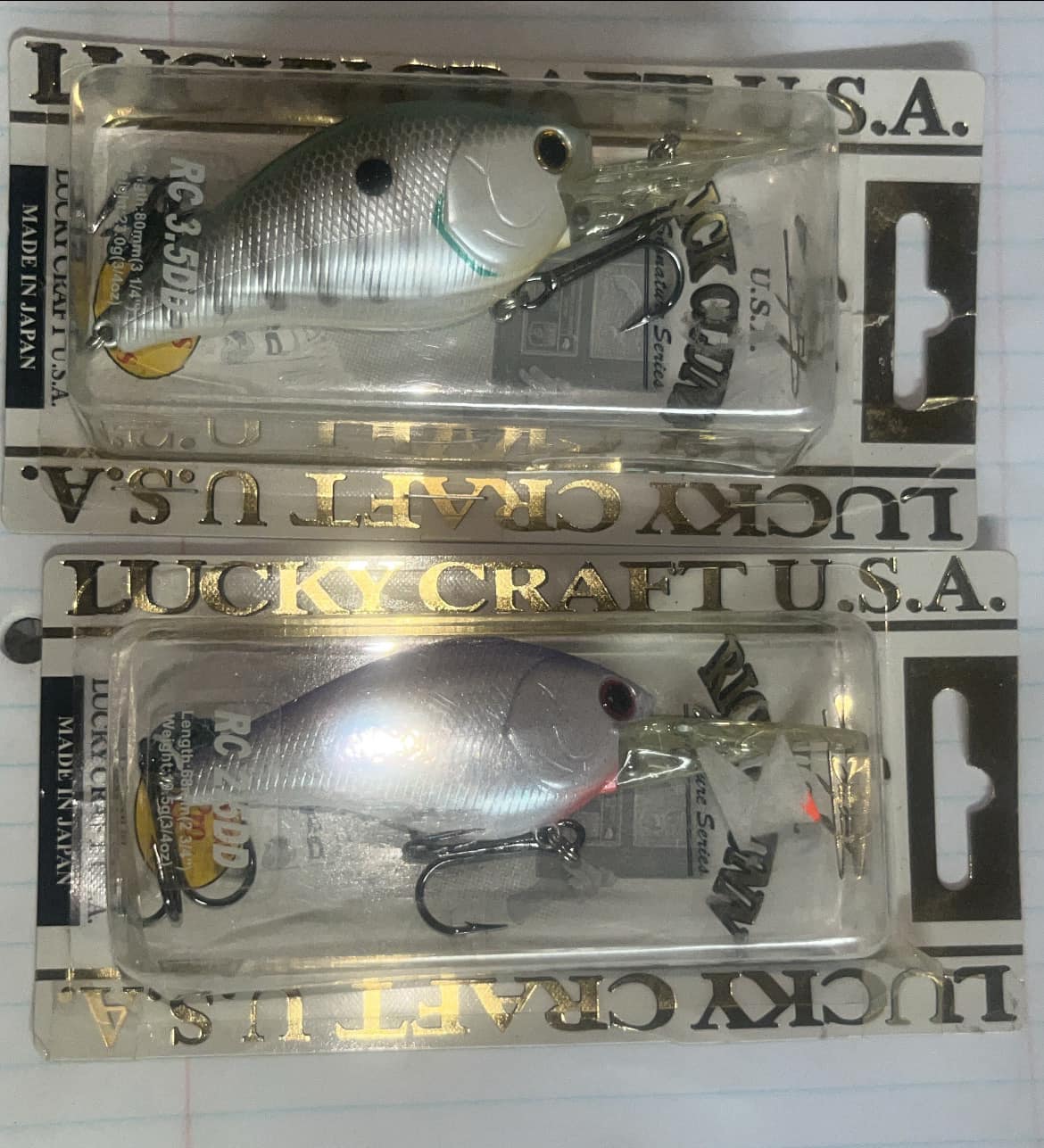 Leurre Lucky Craft RTO LC 1.5 - Édition Rare Takahiro Omori, Difficile à Trouver, Neuf
