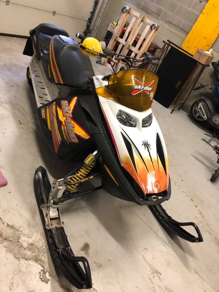 Ski-Doo Renegade X 800R E-TEC Snowmobile - 2013